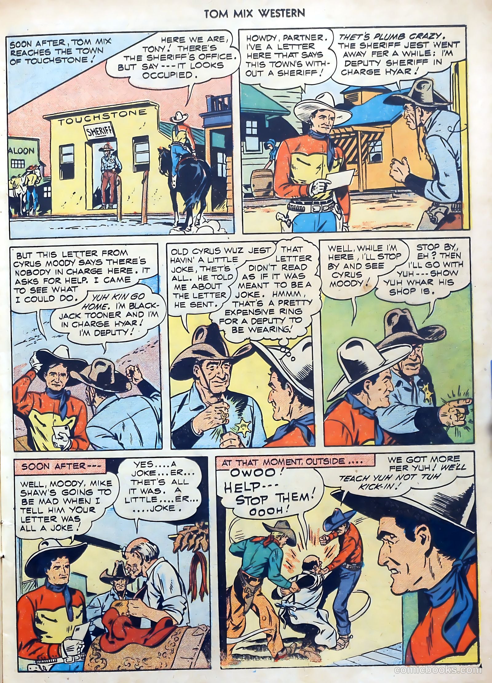 Tom Mix Western #1 — page 17 of 52