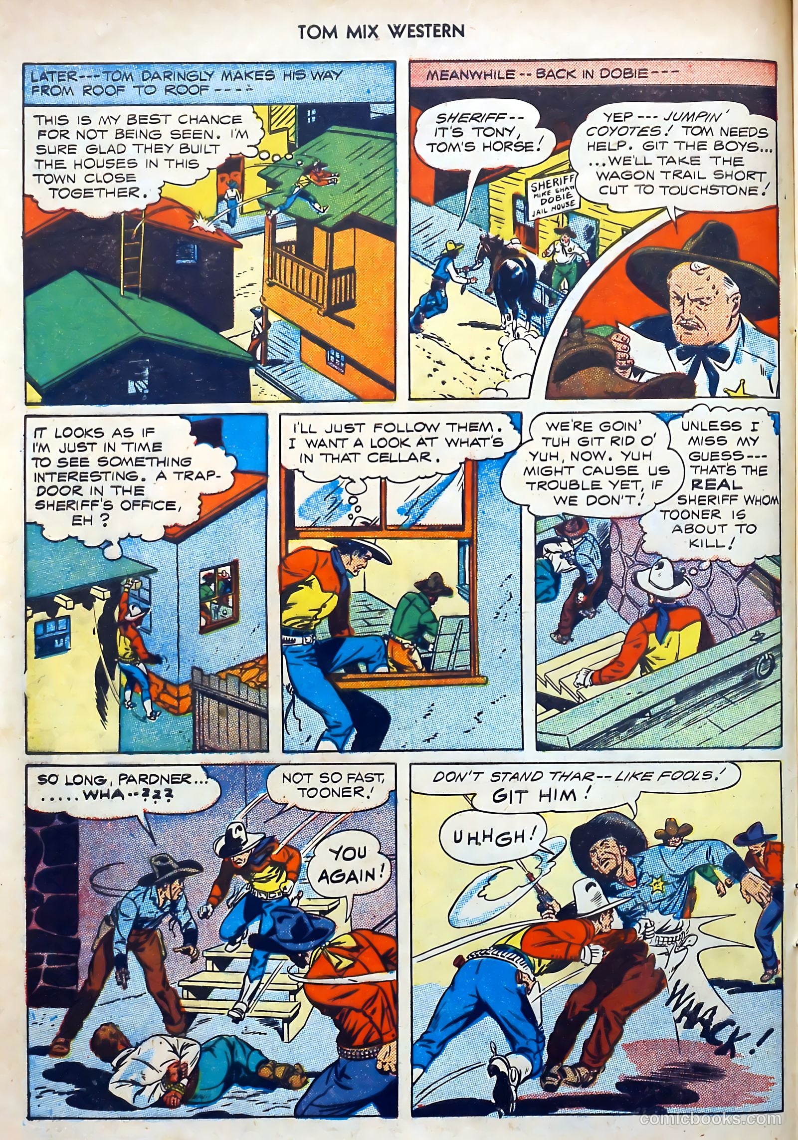 Tom Mix Western #1 — page 20 of 52