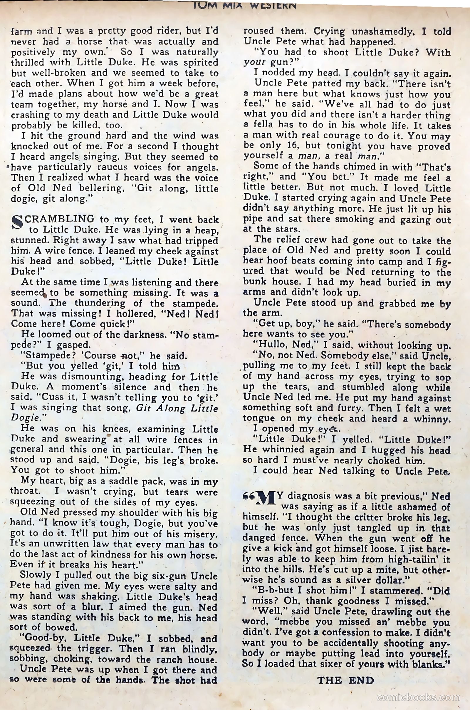 Tom Mix Western #1 — page 25 of 52