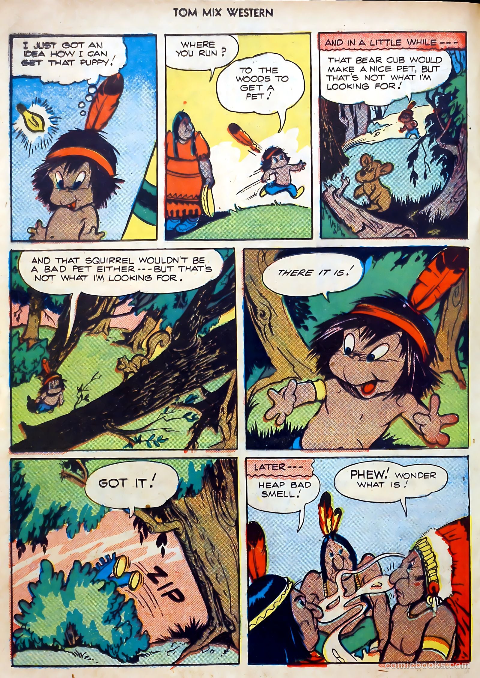 Tom Mix Western #1 — page 28 of 52