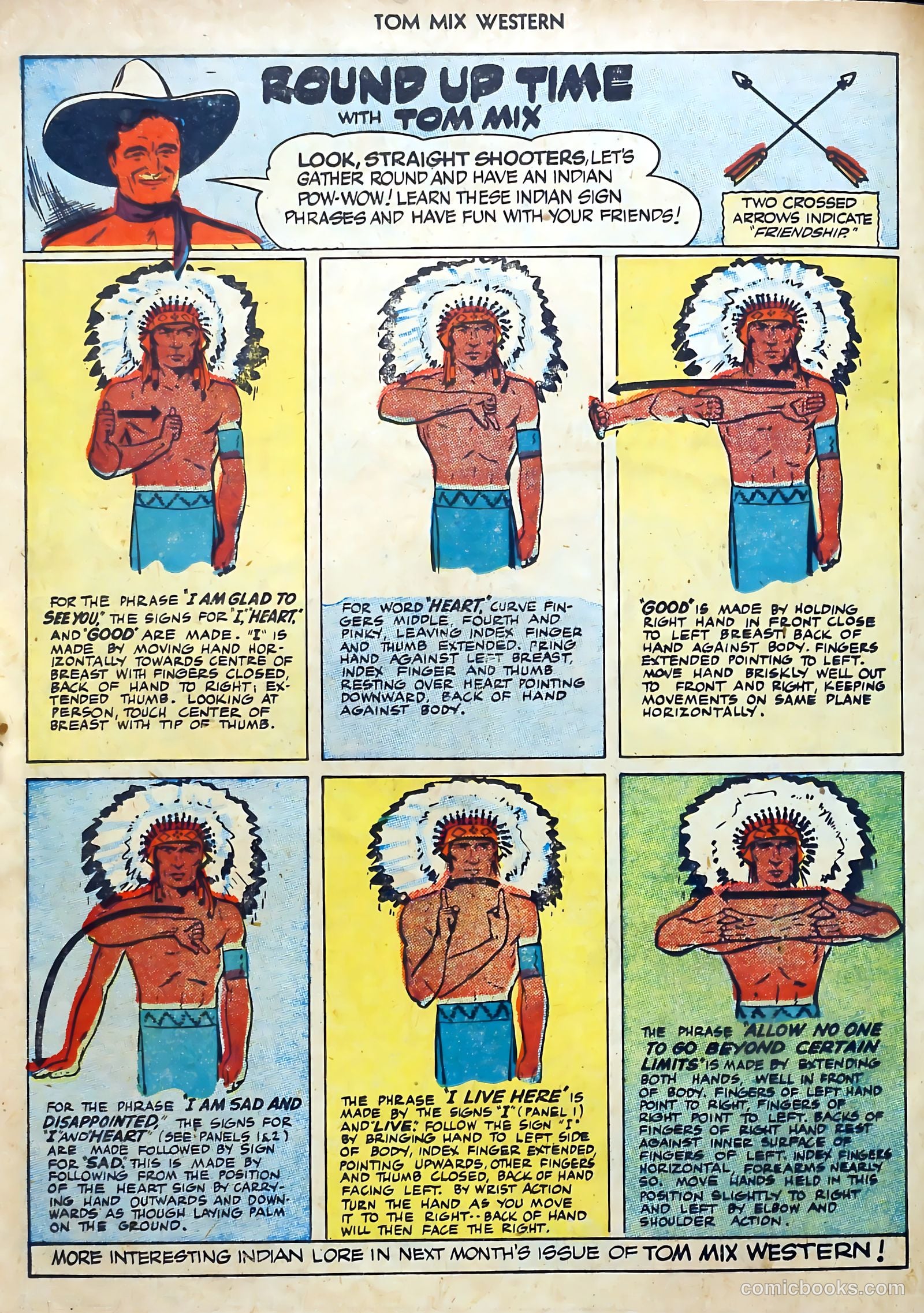 Tom Mix Western #1 — page 30 of 52
