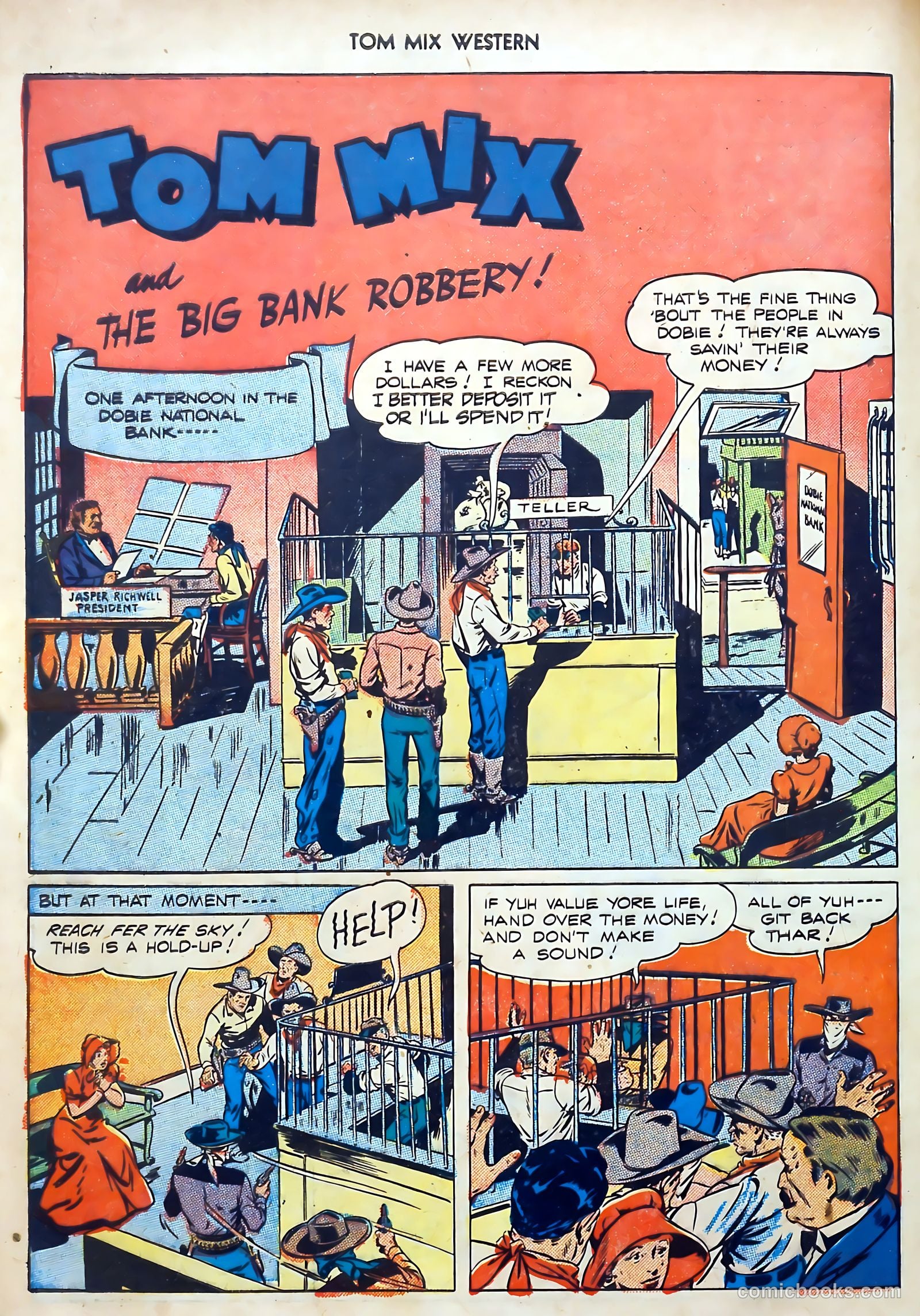 Tom Mix Western #1 — page 32 of 52