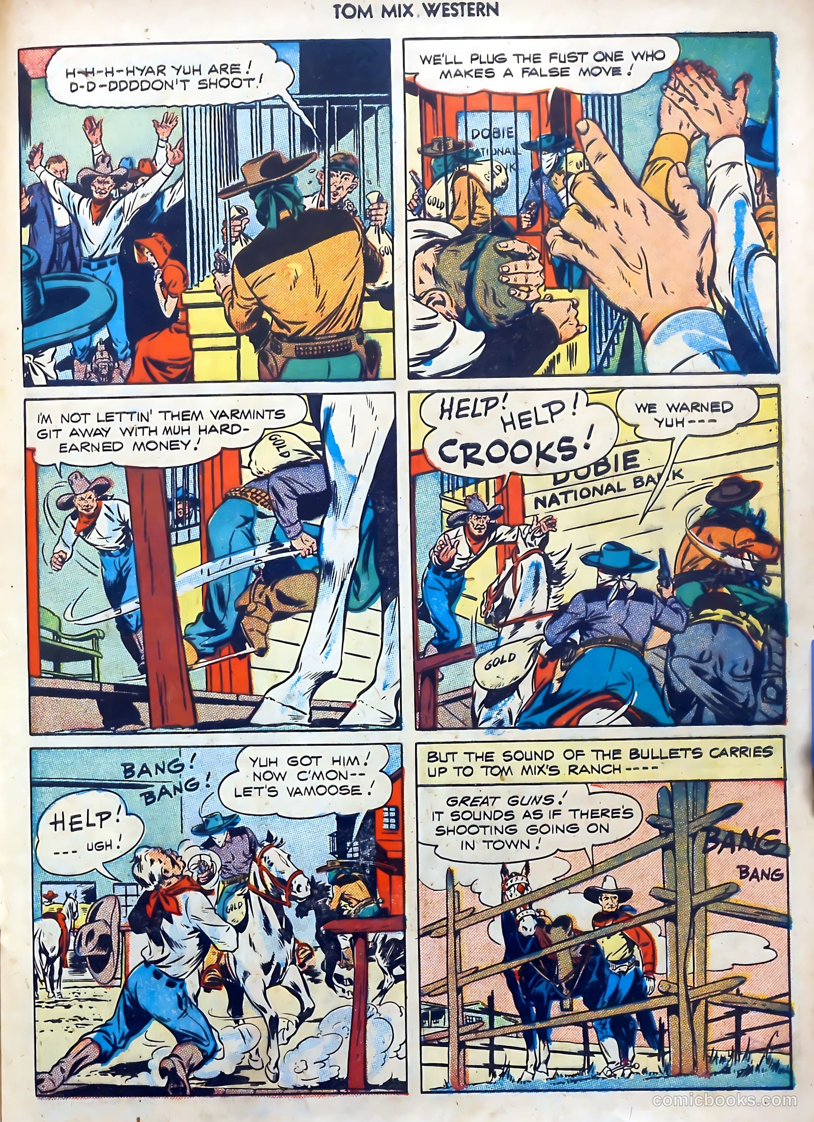 Tom Mix Western #1 — page 33 of 52