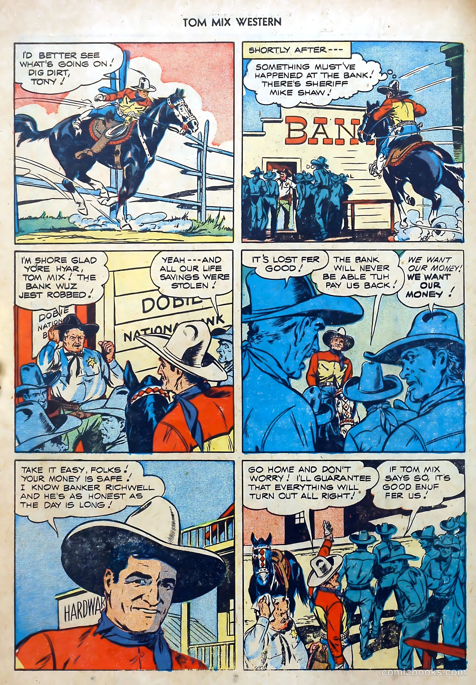 Tom Mix Western #1 — page 34 of 52