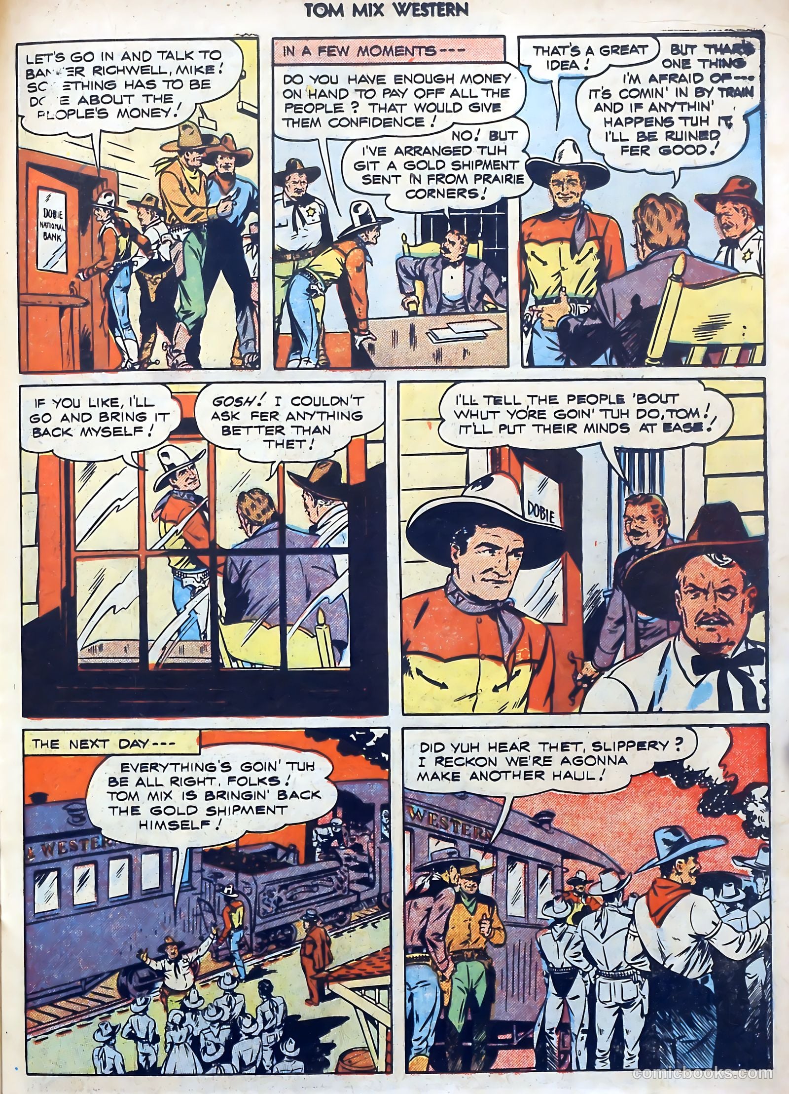 Tom Mix Western #1 — page 35 of 52