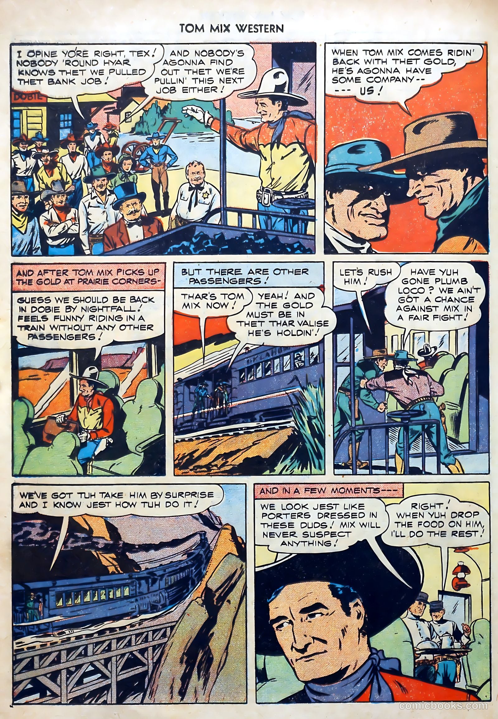 Tom Mix Western #1 — page 36 of 52