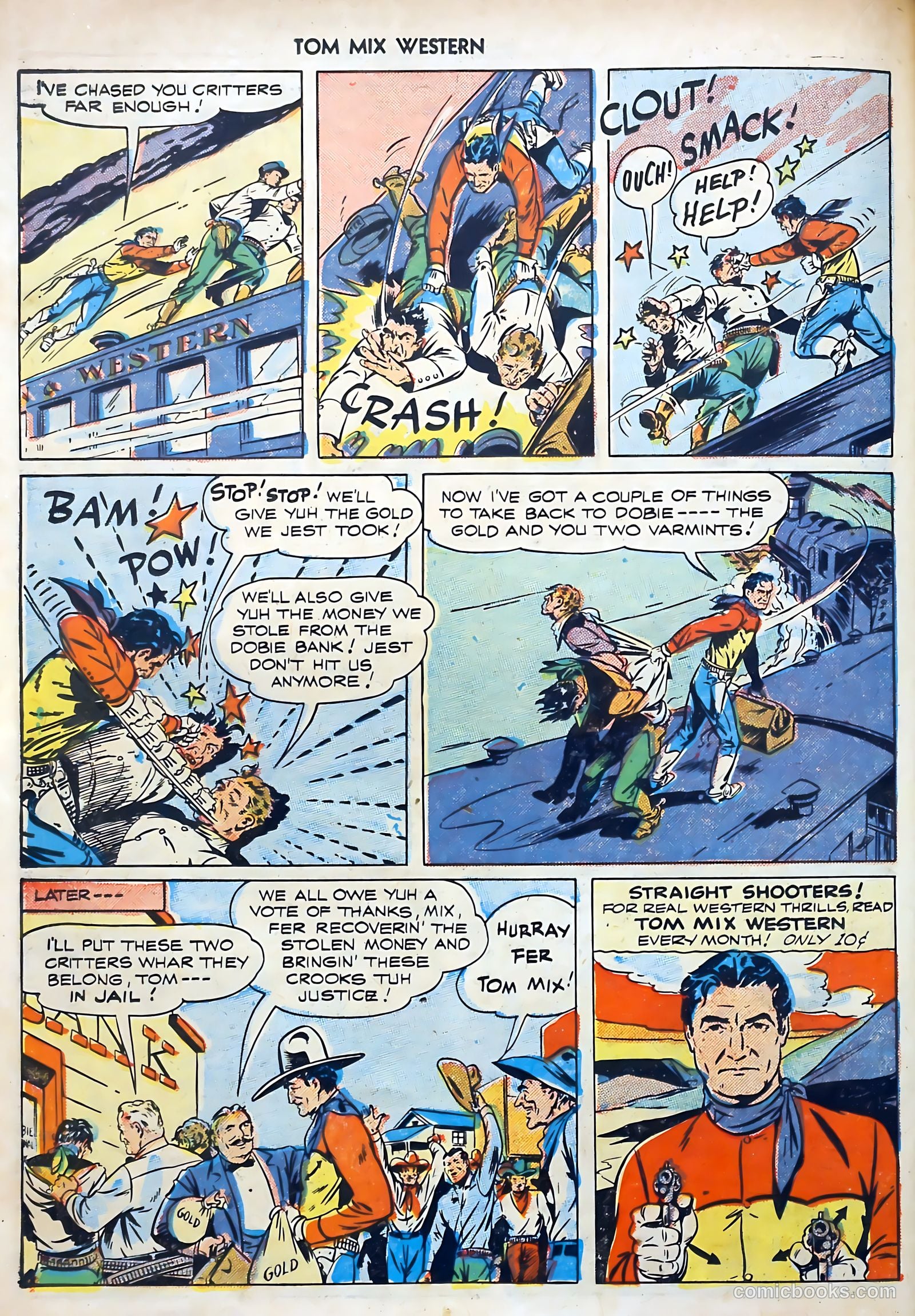 Tom Mix Western #1 — page 38 of 52