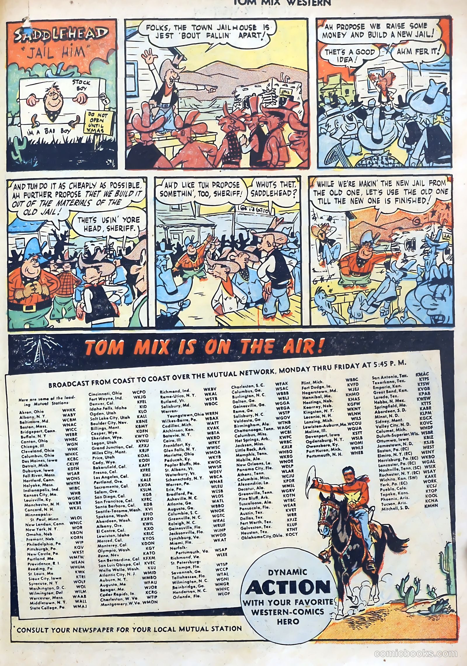 Tom Mix Western #1 — page 39 of 52