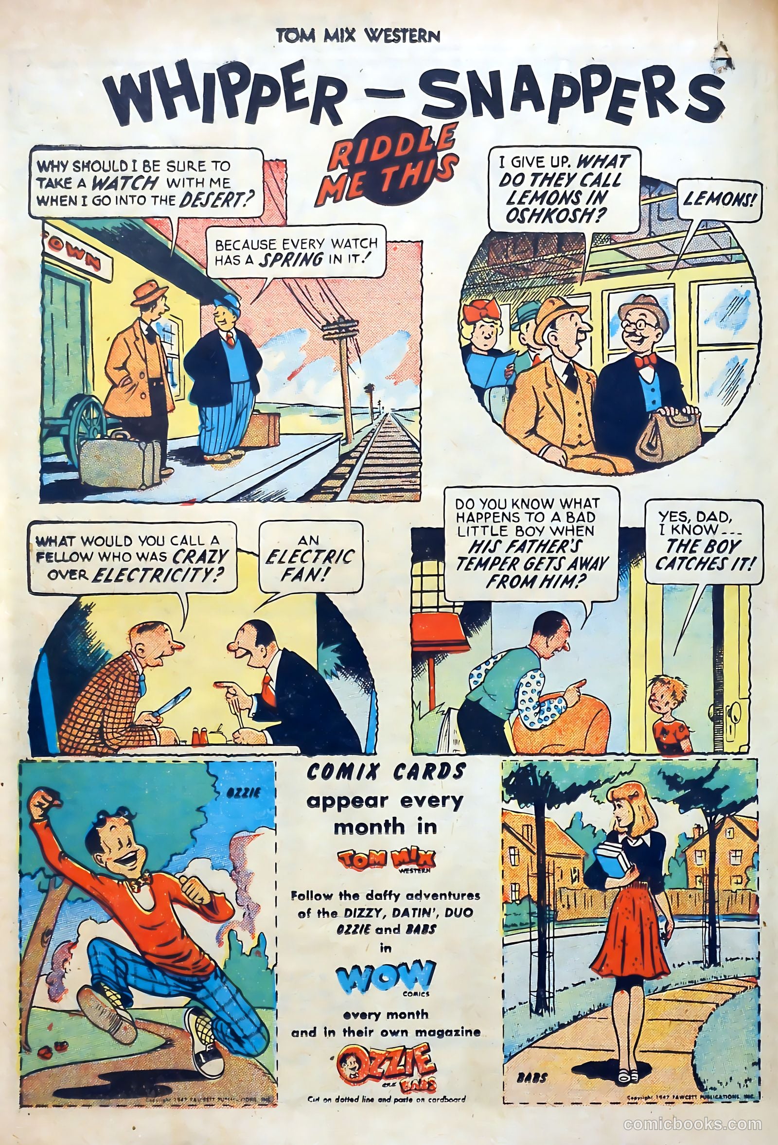 Tom Mix Western #1 — page 40 of 52
