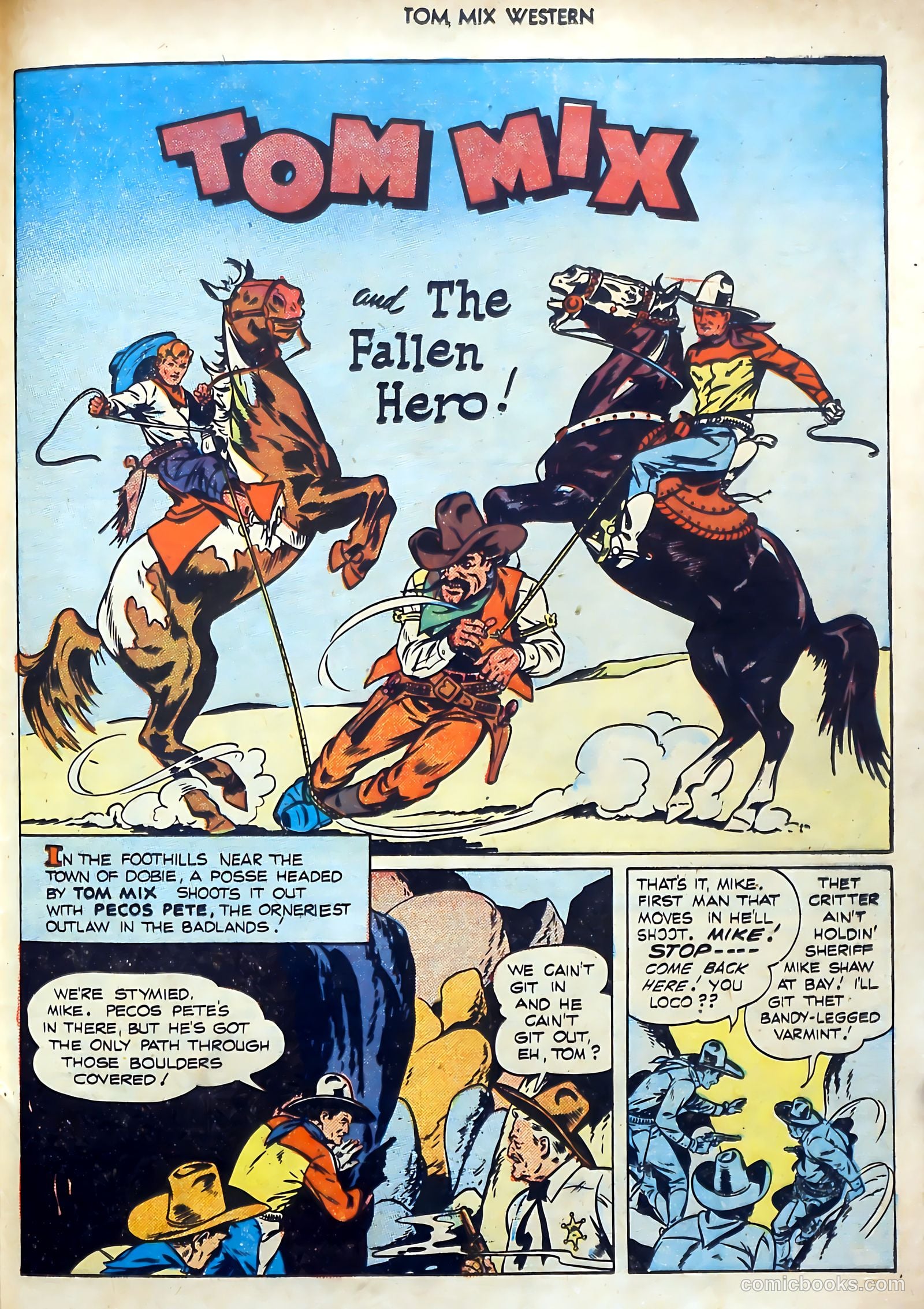 Tom Mix Western #1 — page 41 of 52