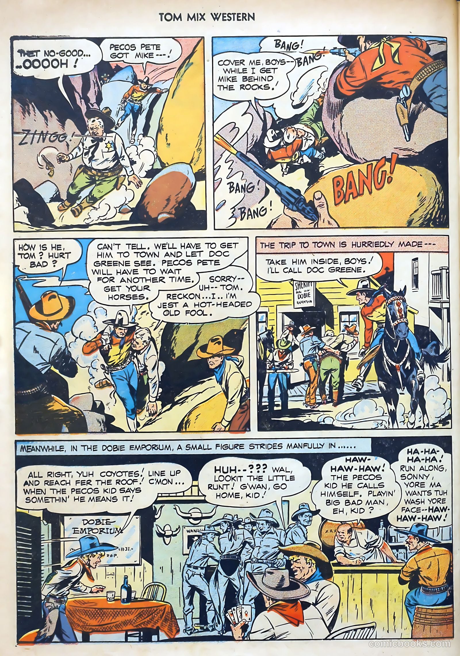 Tom Mix Western #1 — page 42 of 52