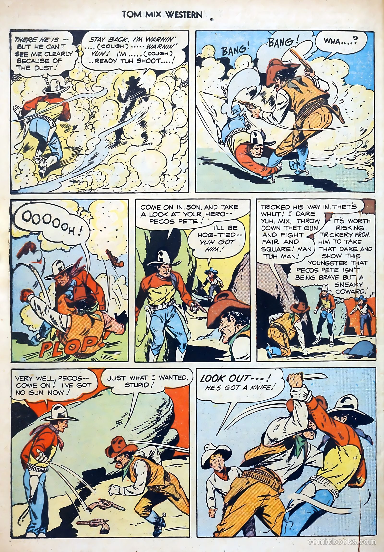 Tom Mix Western #1 — page 46 of 52