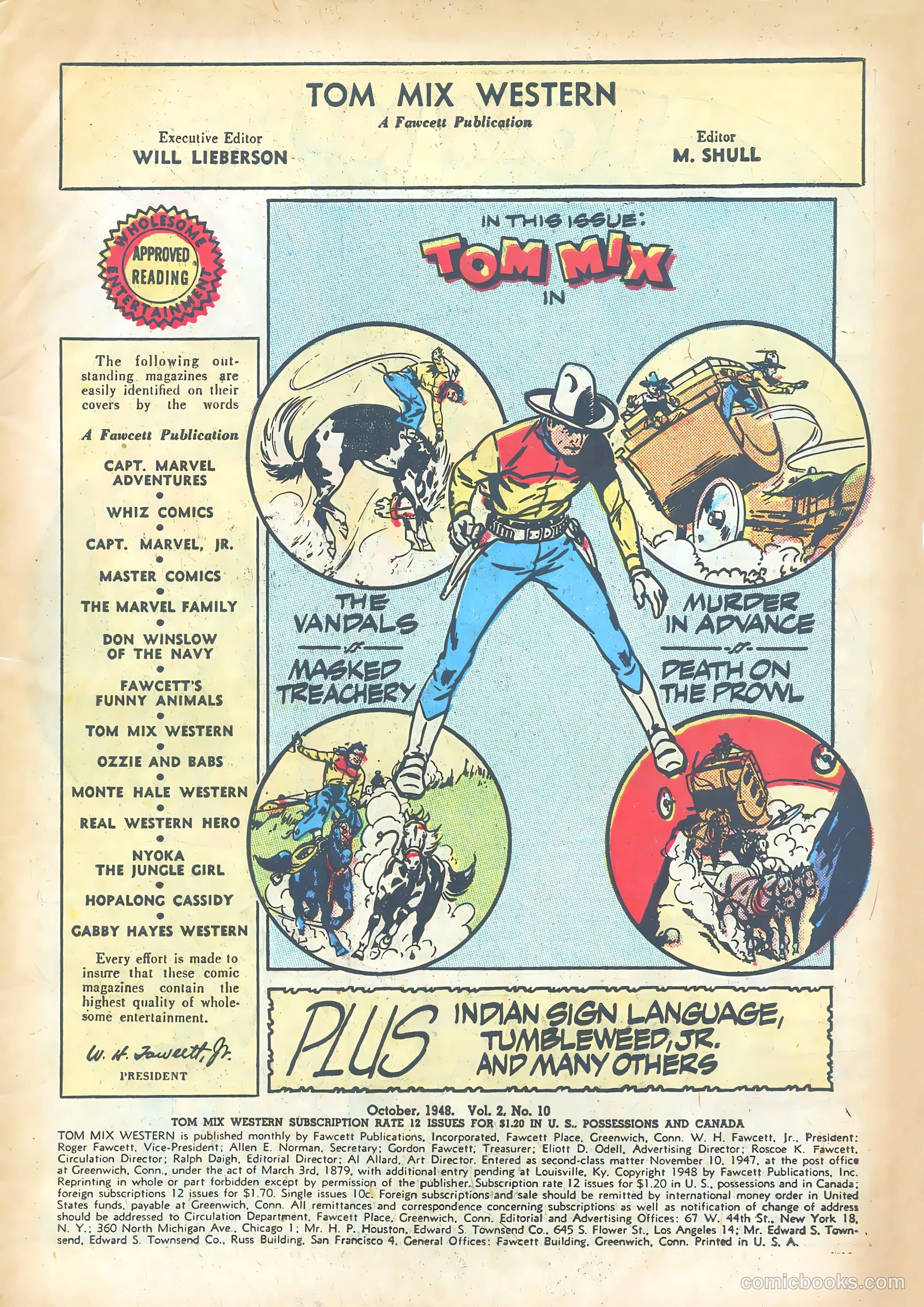 Tom Mix Western #10 — page 3 of 52