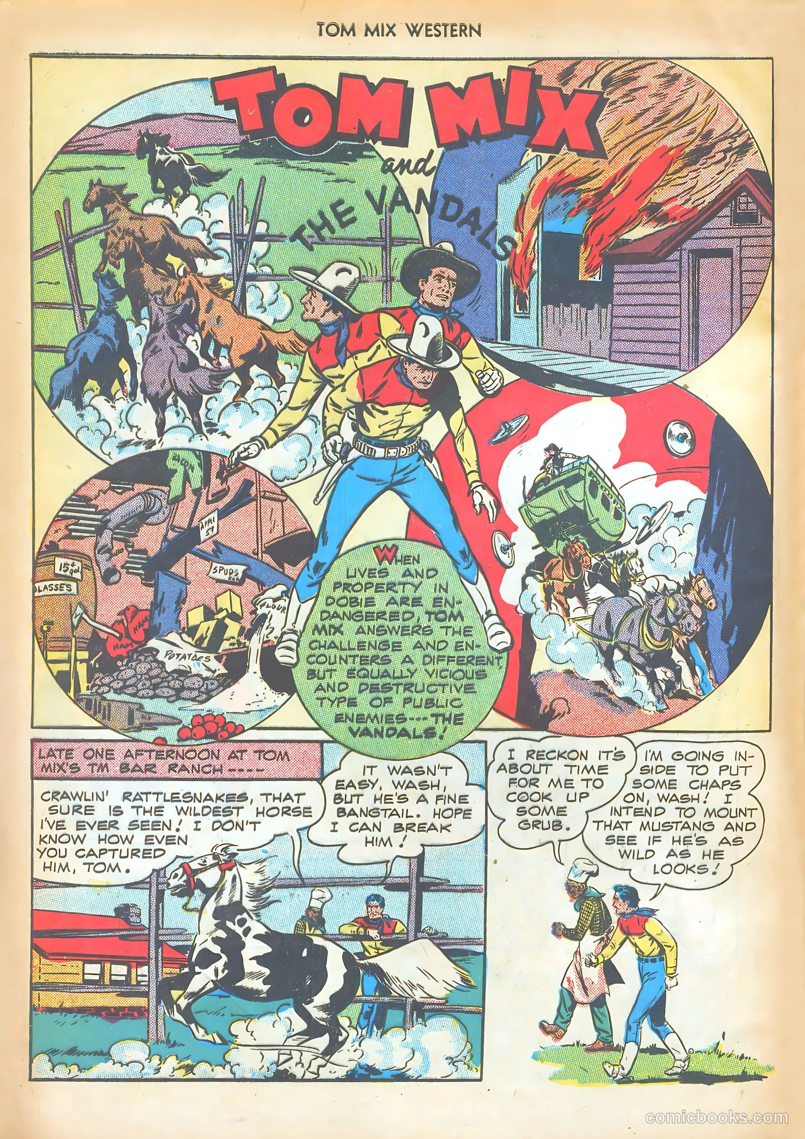 Tom Mix Western #10 — page 4 of 52