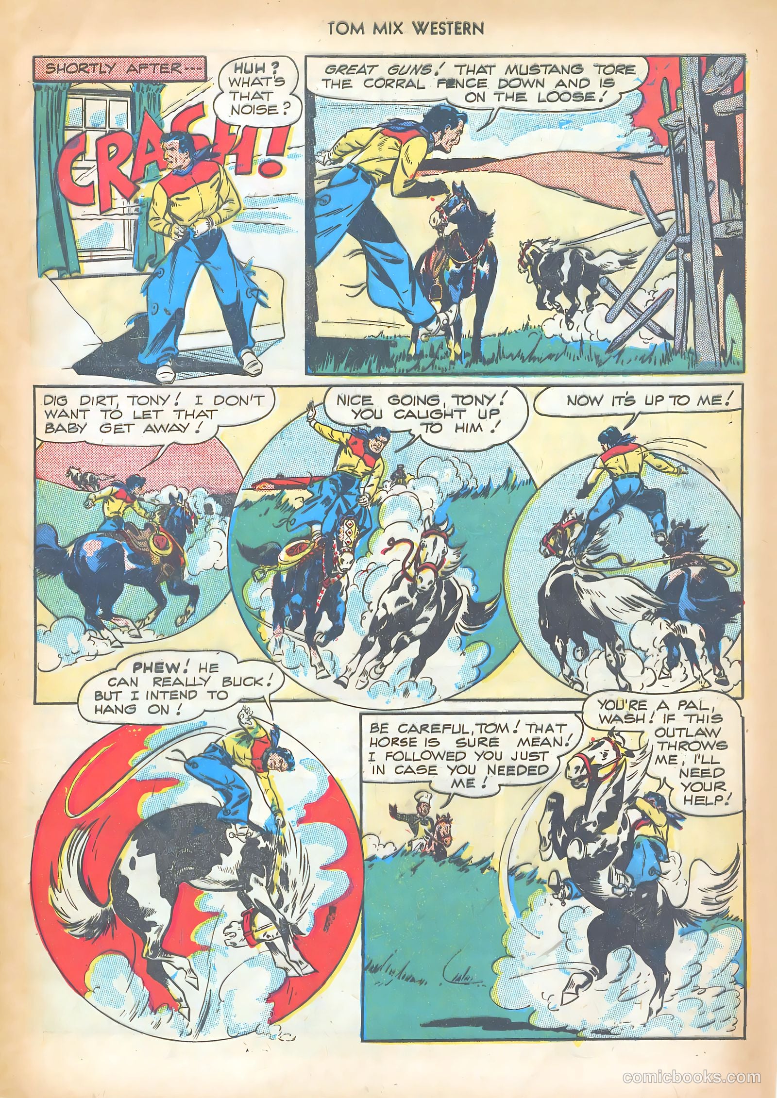 Tom Mix Western #10 — page 5 of 52