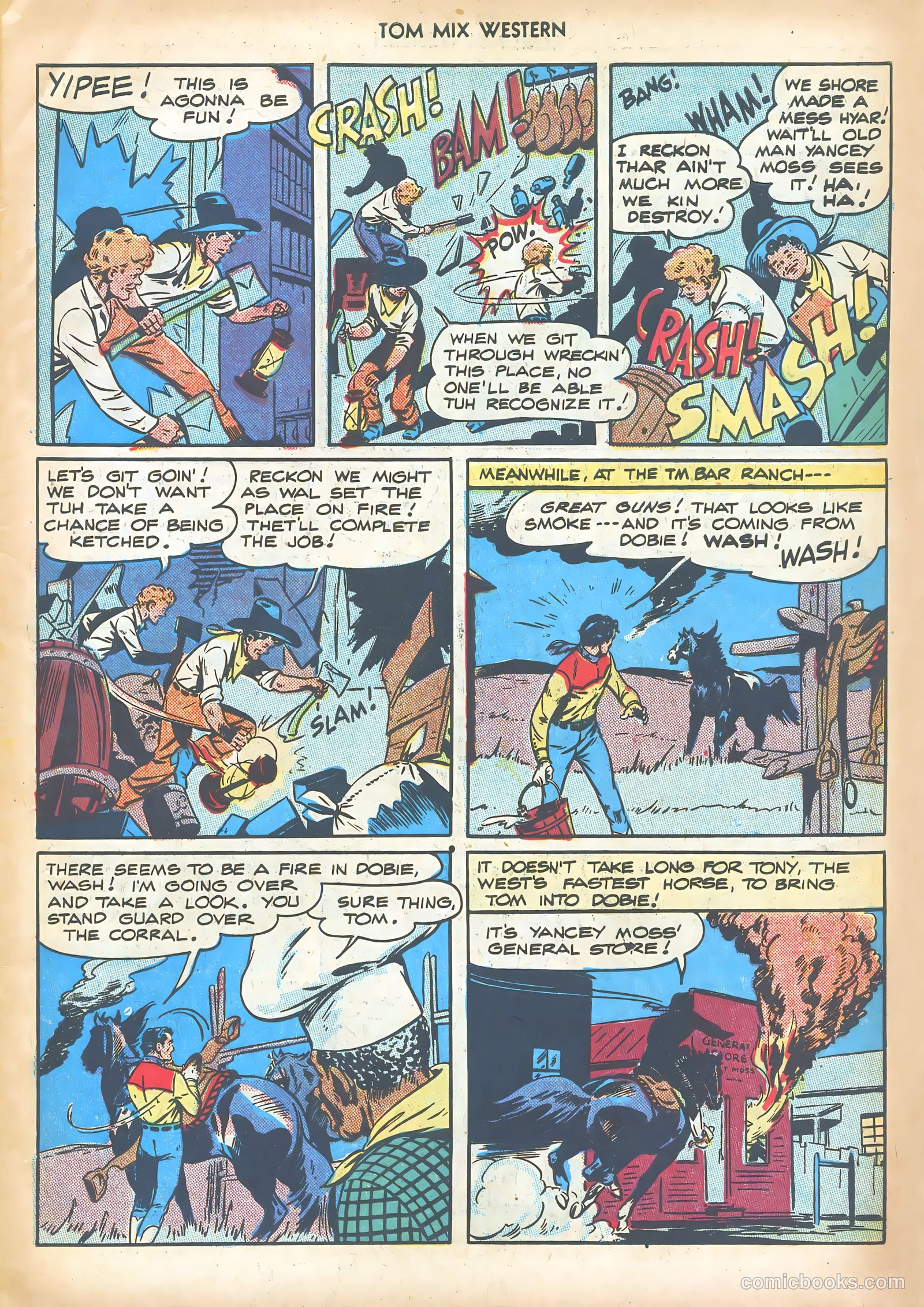 Tom Mix Western #10 — page 7 of 52