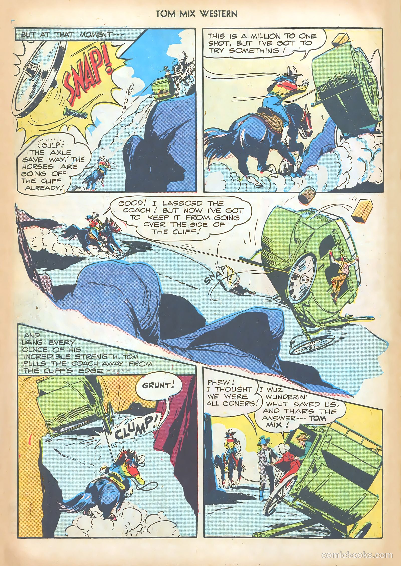 Tom Mix Western #10 — page 10 of 52