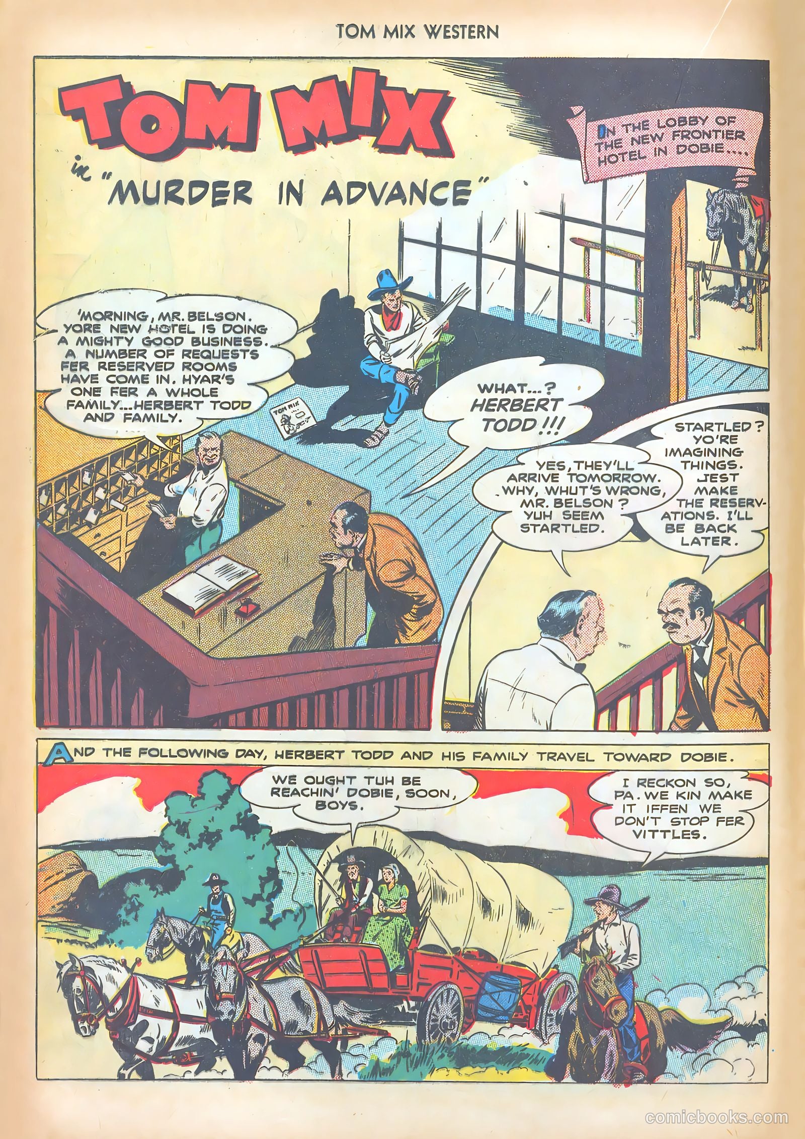 Tom Mix Western #10 — page 16 of 52
