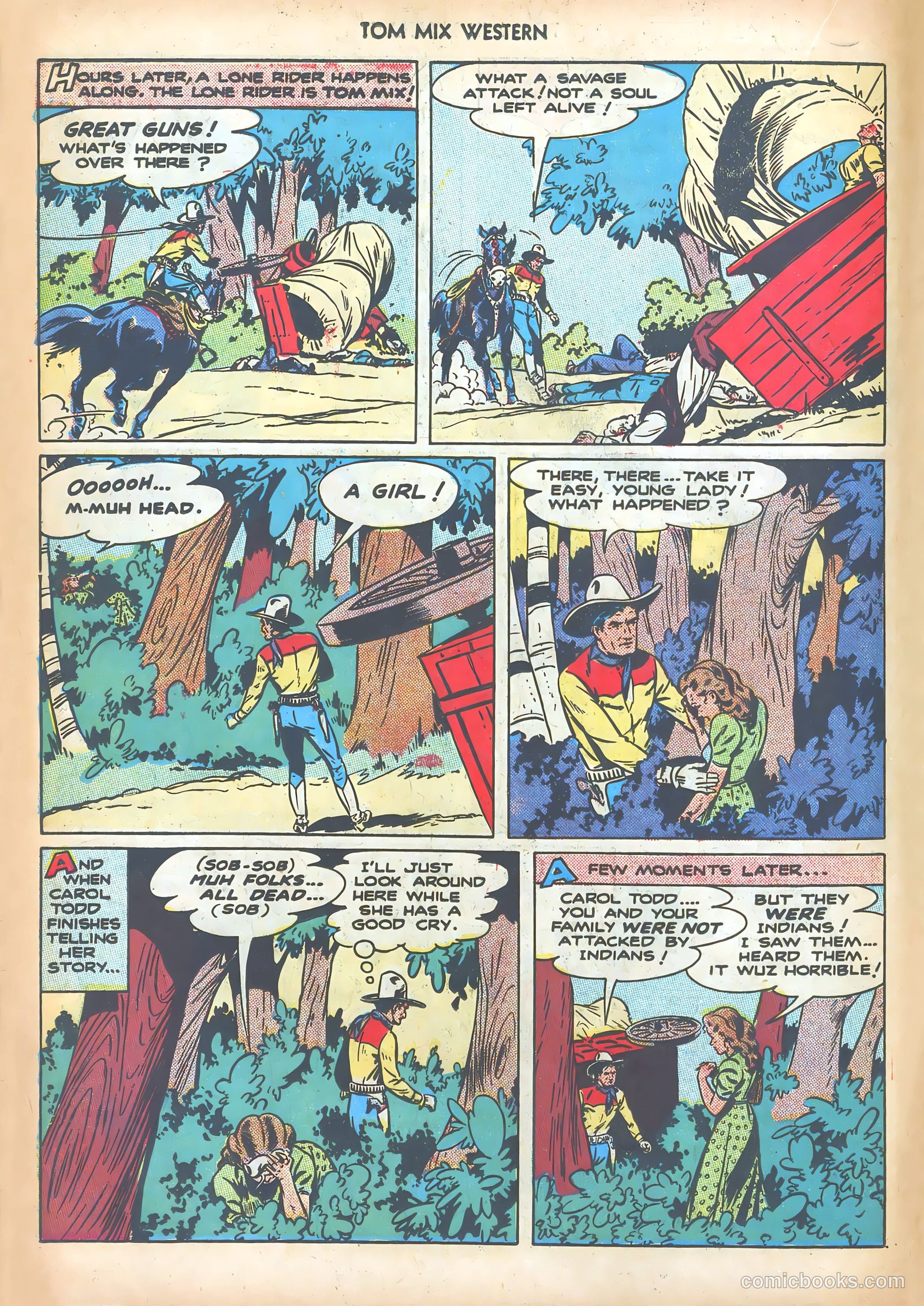 Tom Mix Western #10 — page 18 of 52
