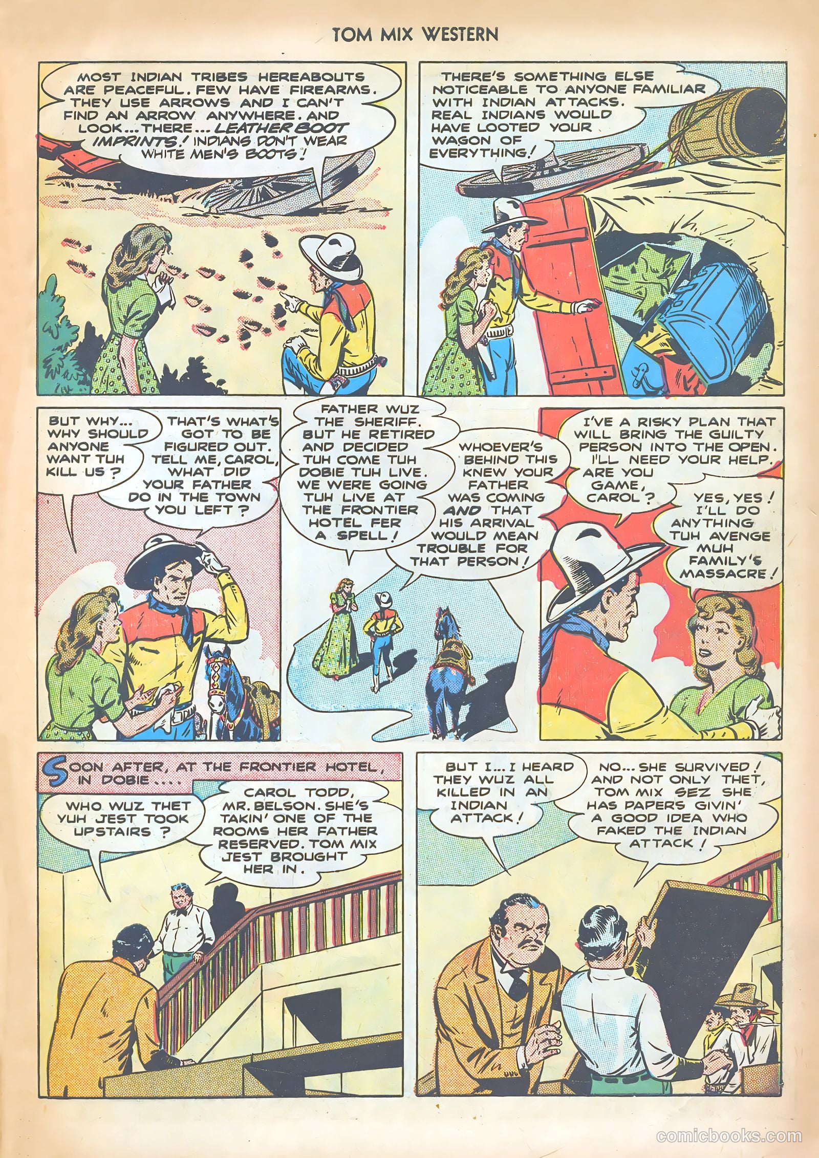 Tom Mix Western #10 — page 19 of 52