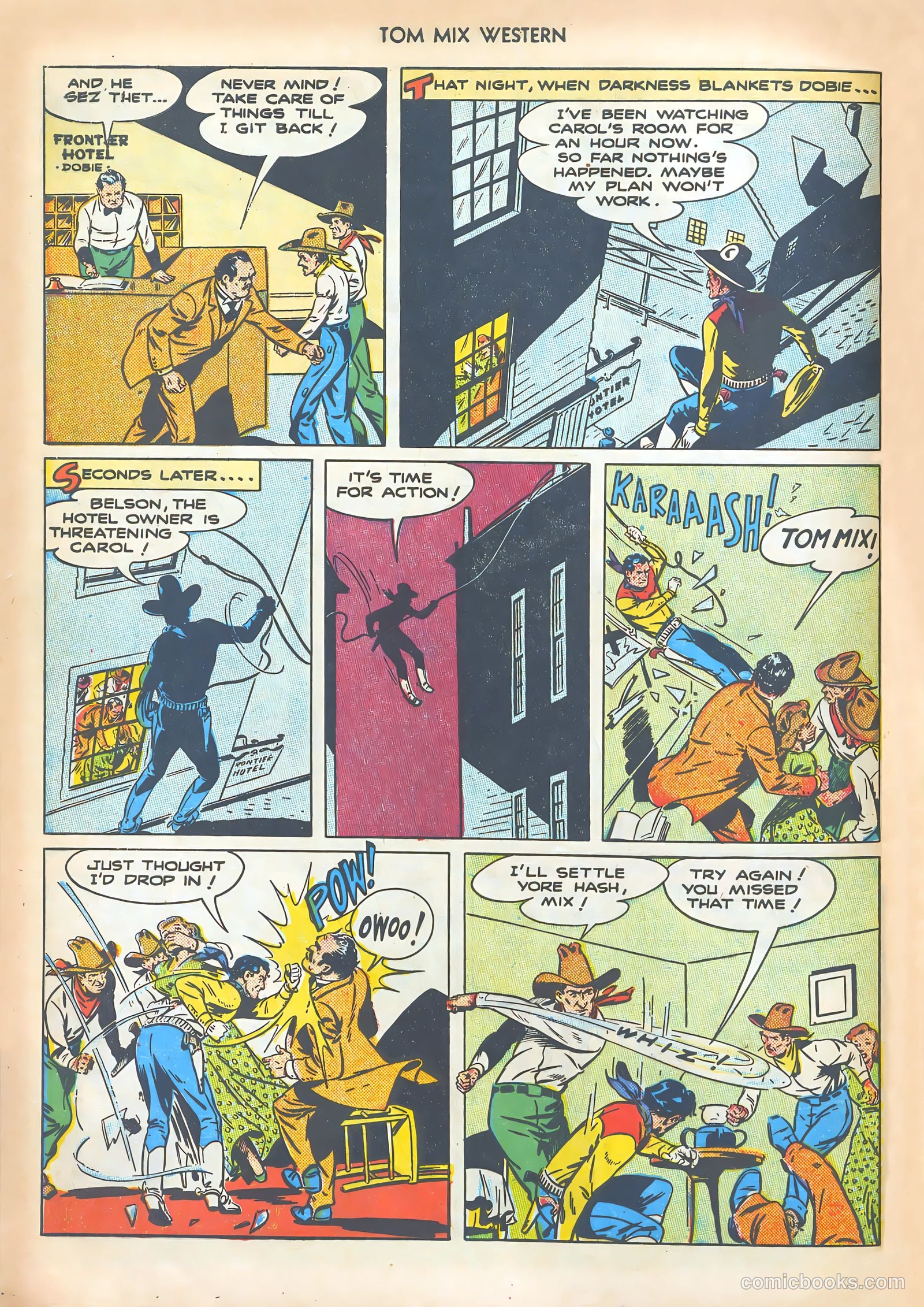 Tom Mix Western #10 — page 20 of 52