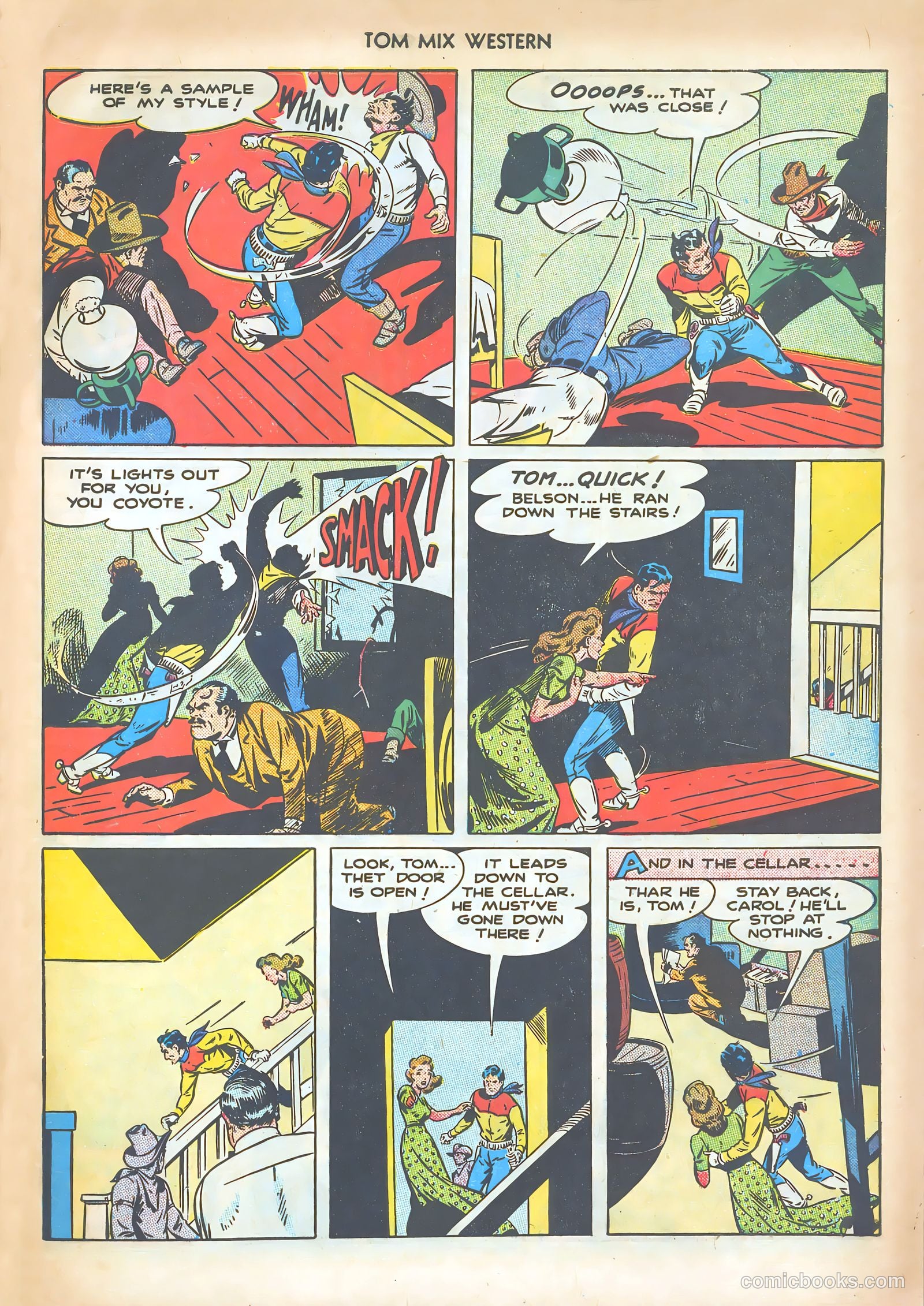 Tom Mix Western #10 — page 21 of 52