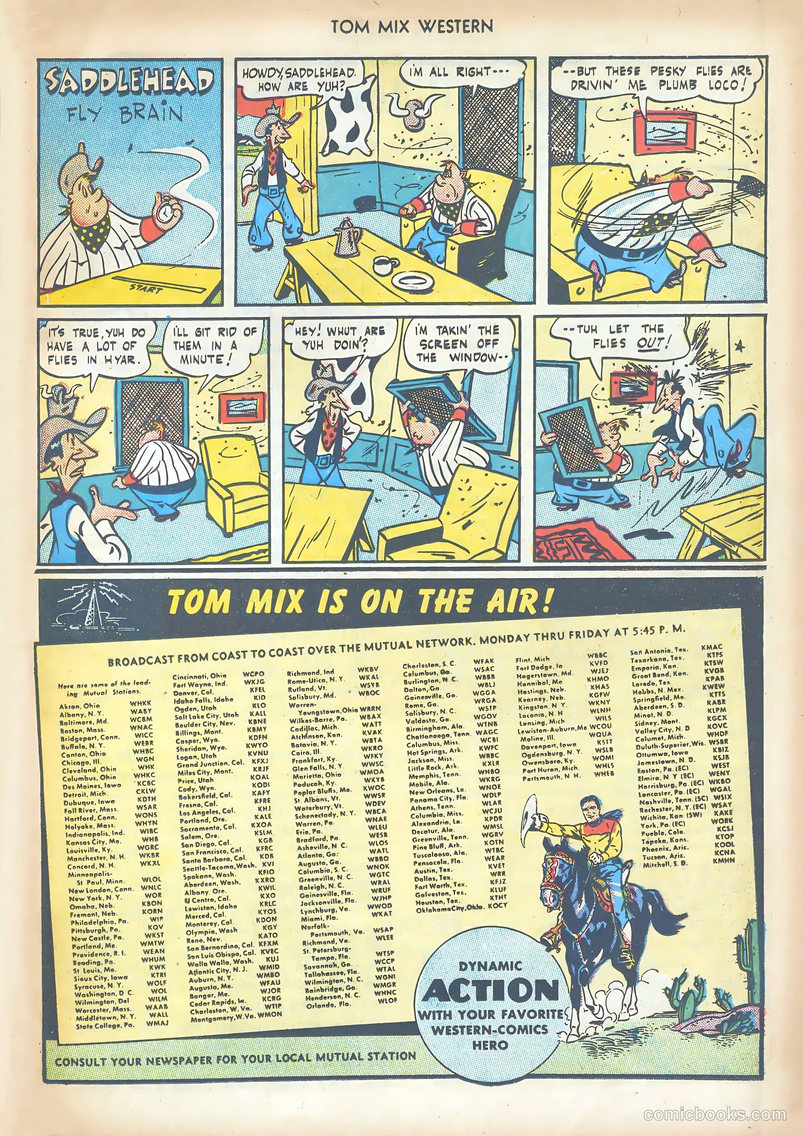 Tom Mix Western #10 — page 23 of 52