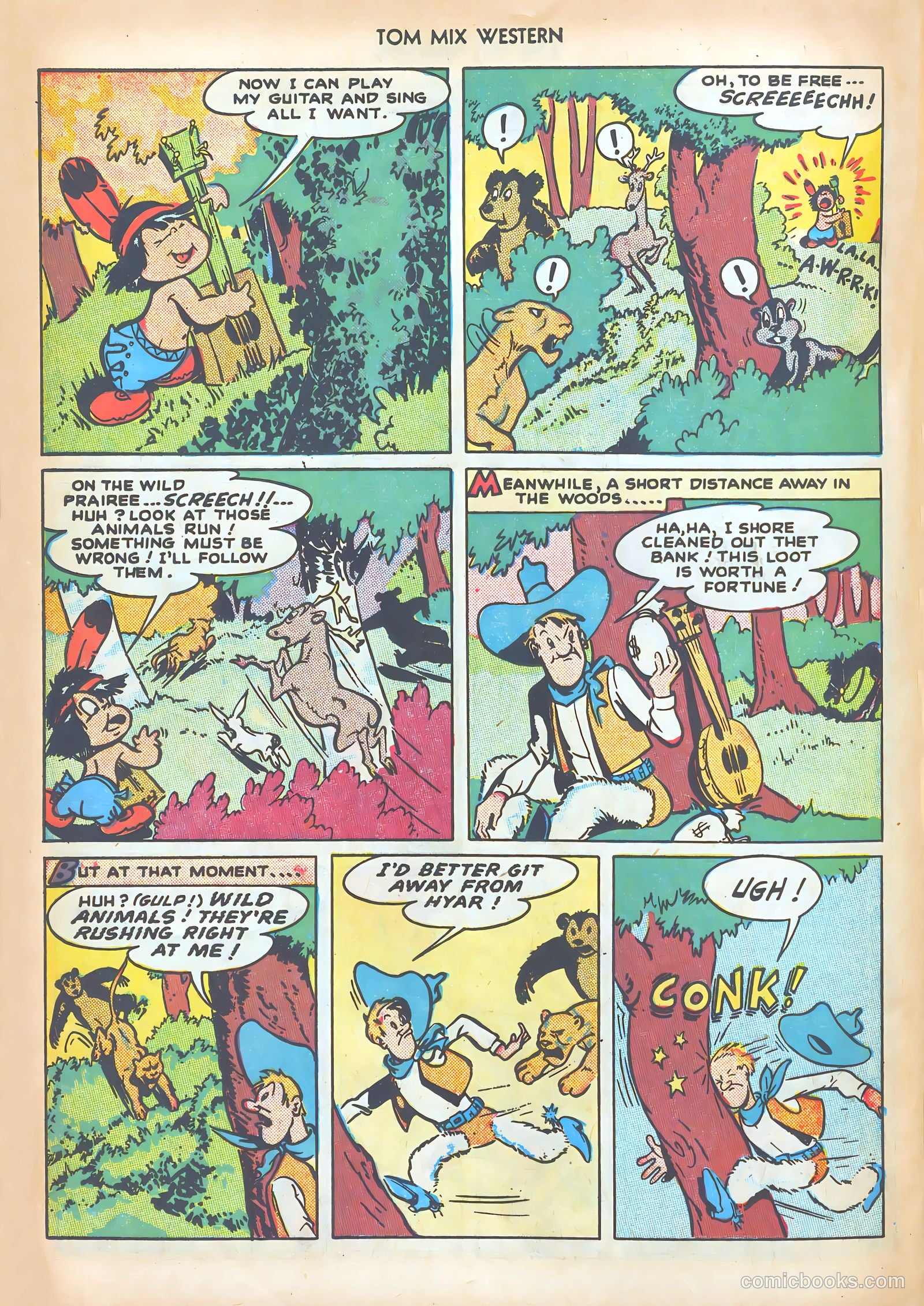 Tom Mix Western #10 — page 28 of 52