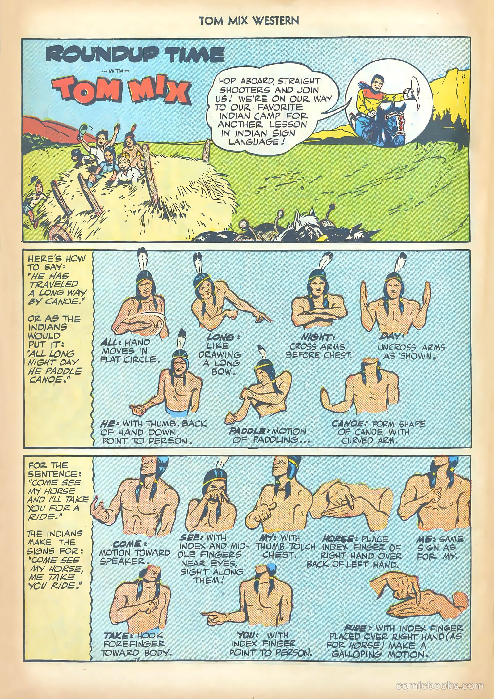 Tom Mix Western #10 — page 30 of 52