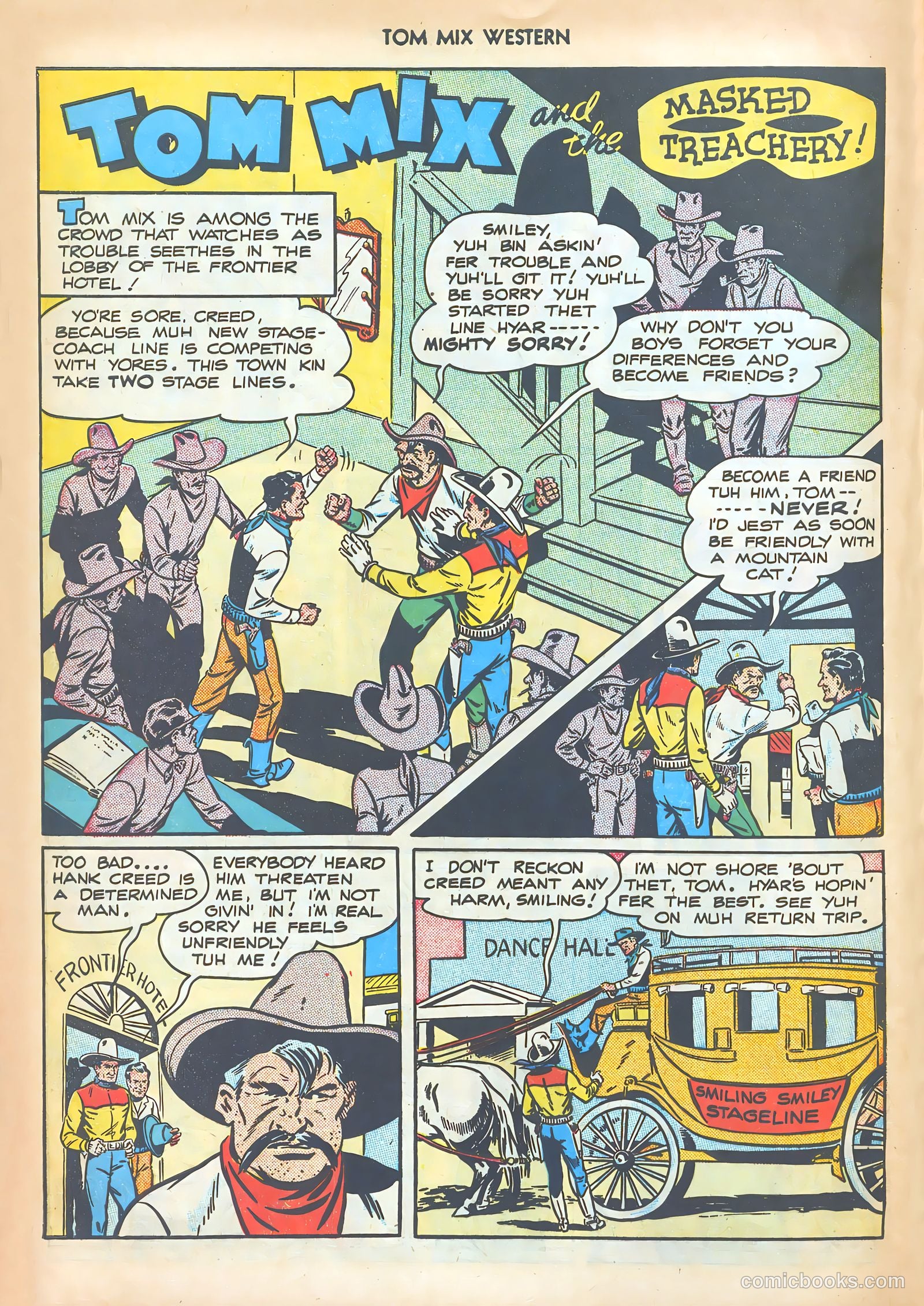Tom Mix Western #10 — page 32 of 52