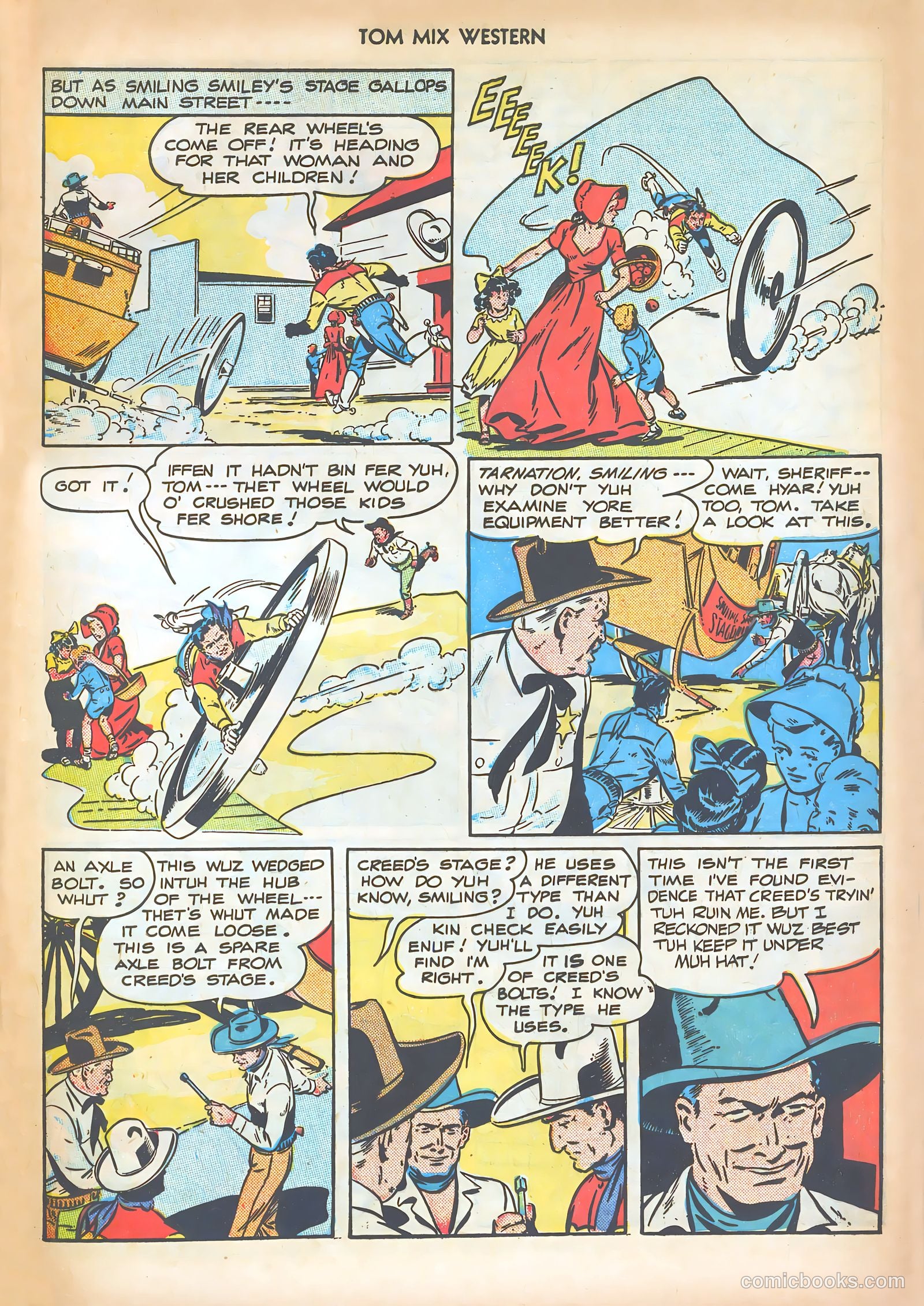 Tom Mix Western #10 — page 33 of 52