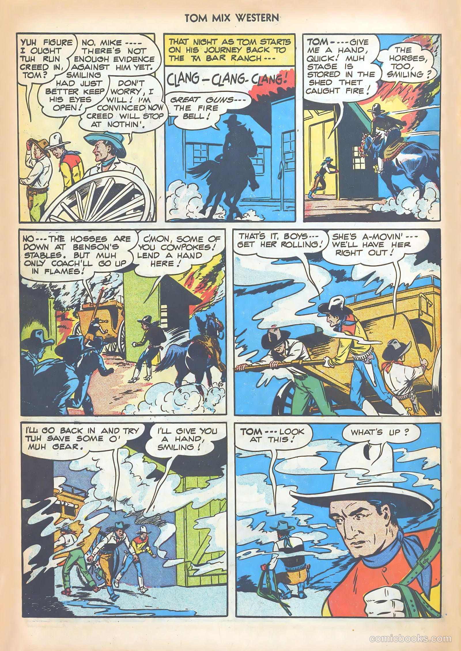 Tom Mix Western #10 — page 34 of 52