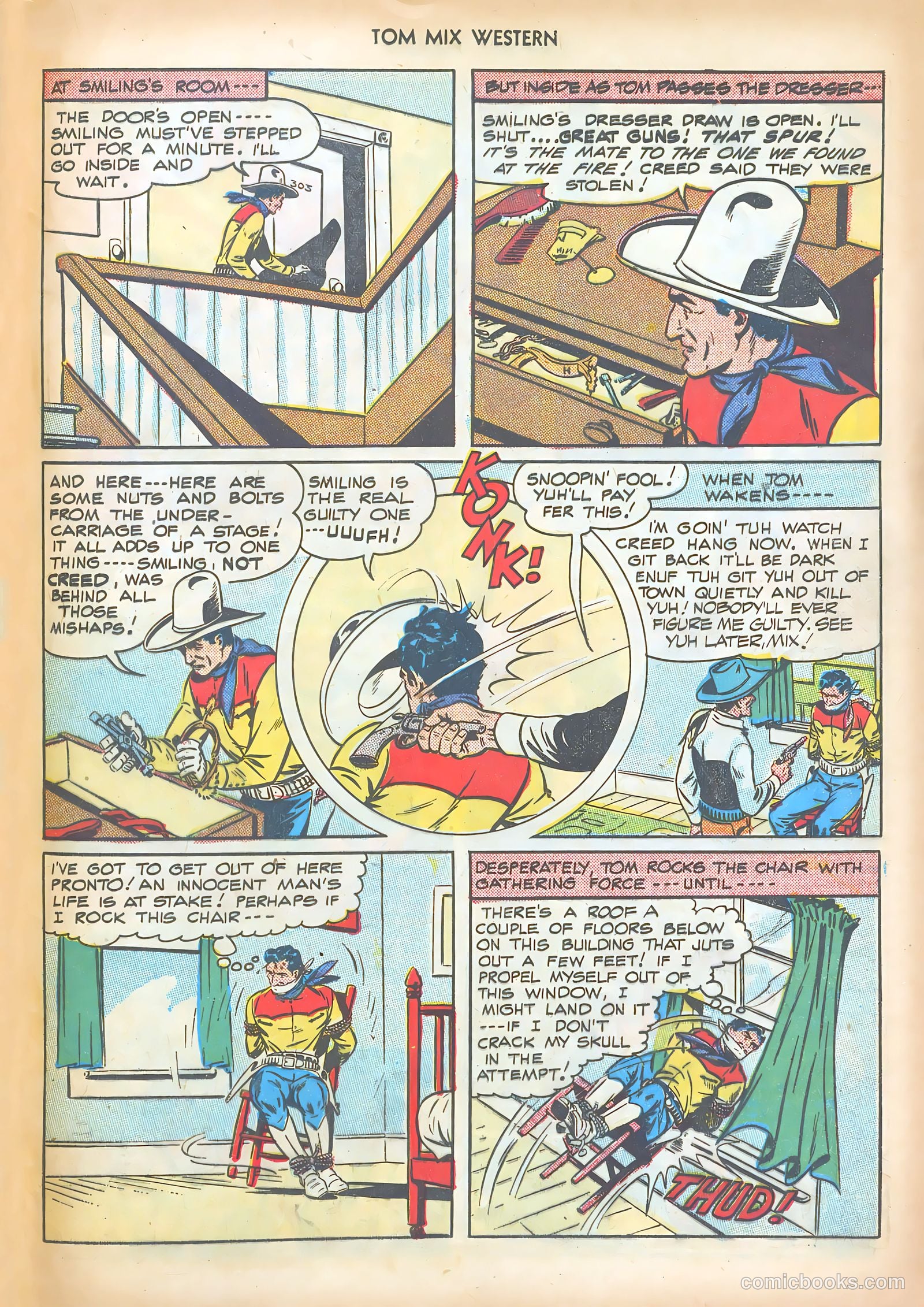 Tom Mix Western #10 — page 37 of 52