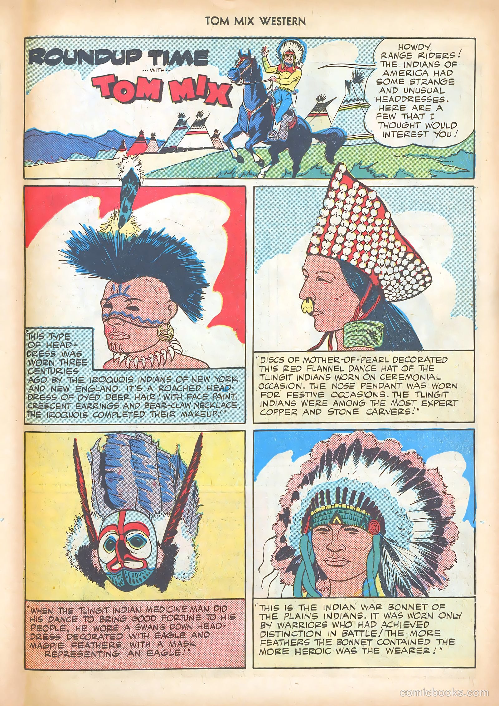 Tom Mix Western #10 — page 39 of 52