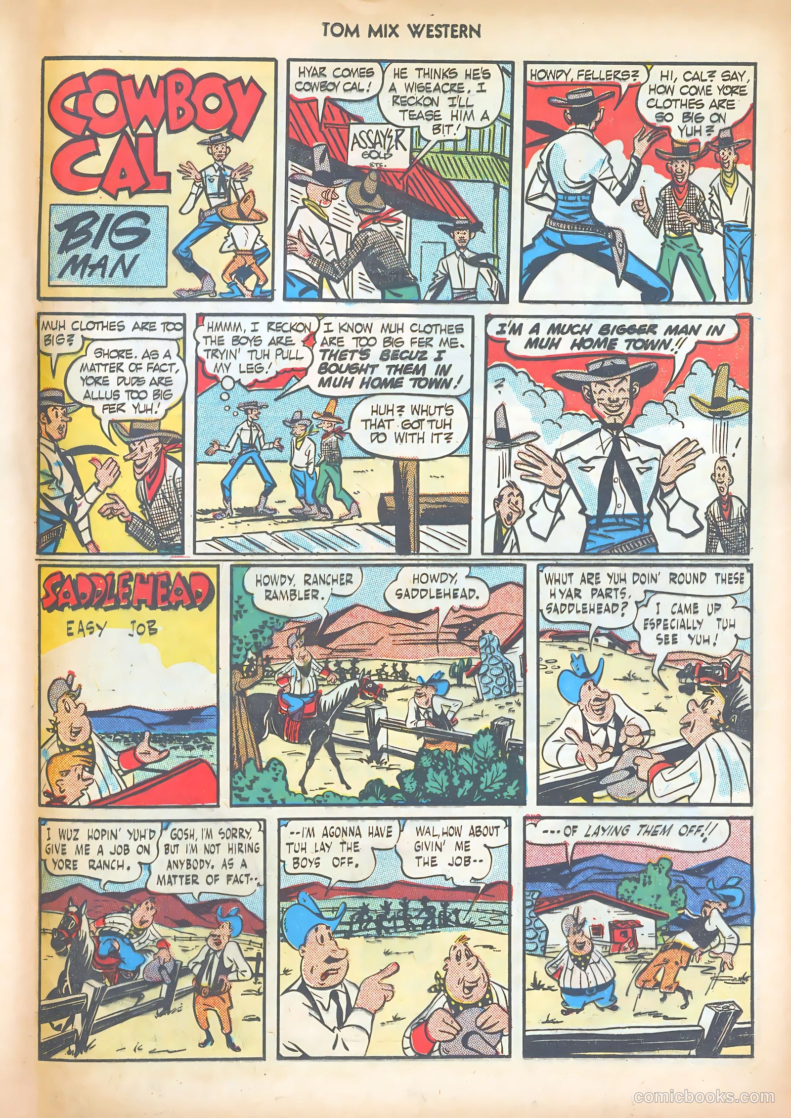 Tom Mix Western #10 — page 41 of 52
