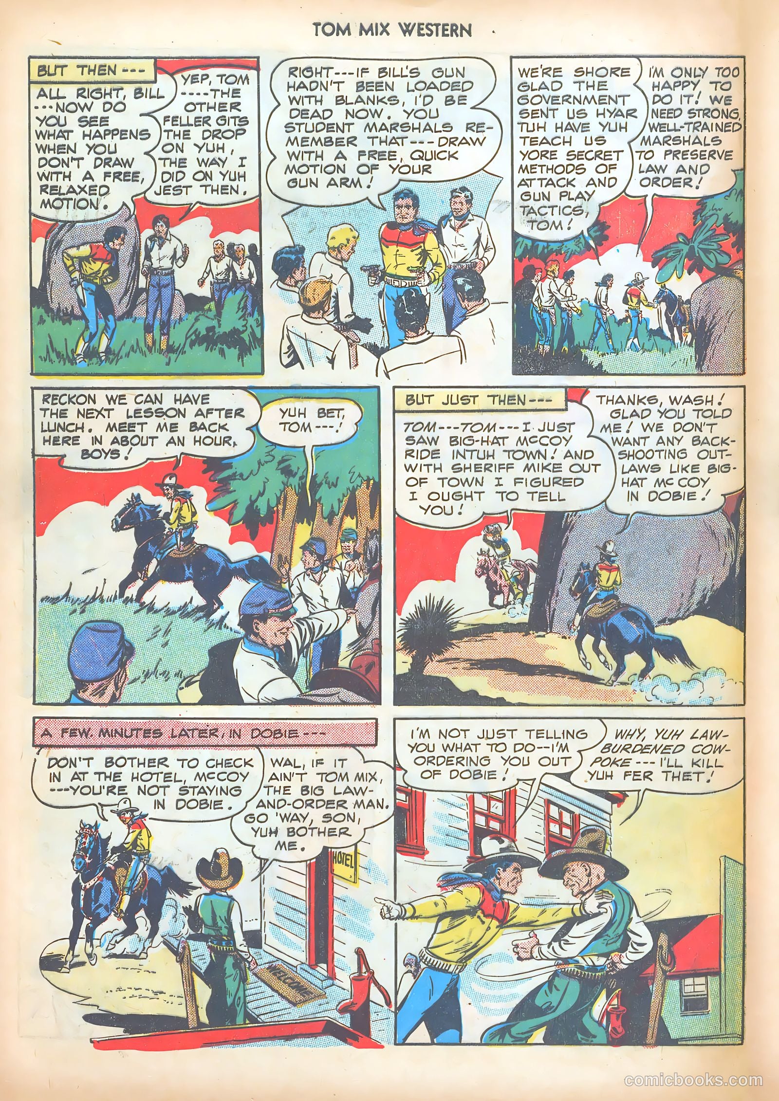 Tom Mix Western #10 — page 44 of 52