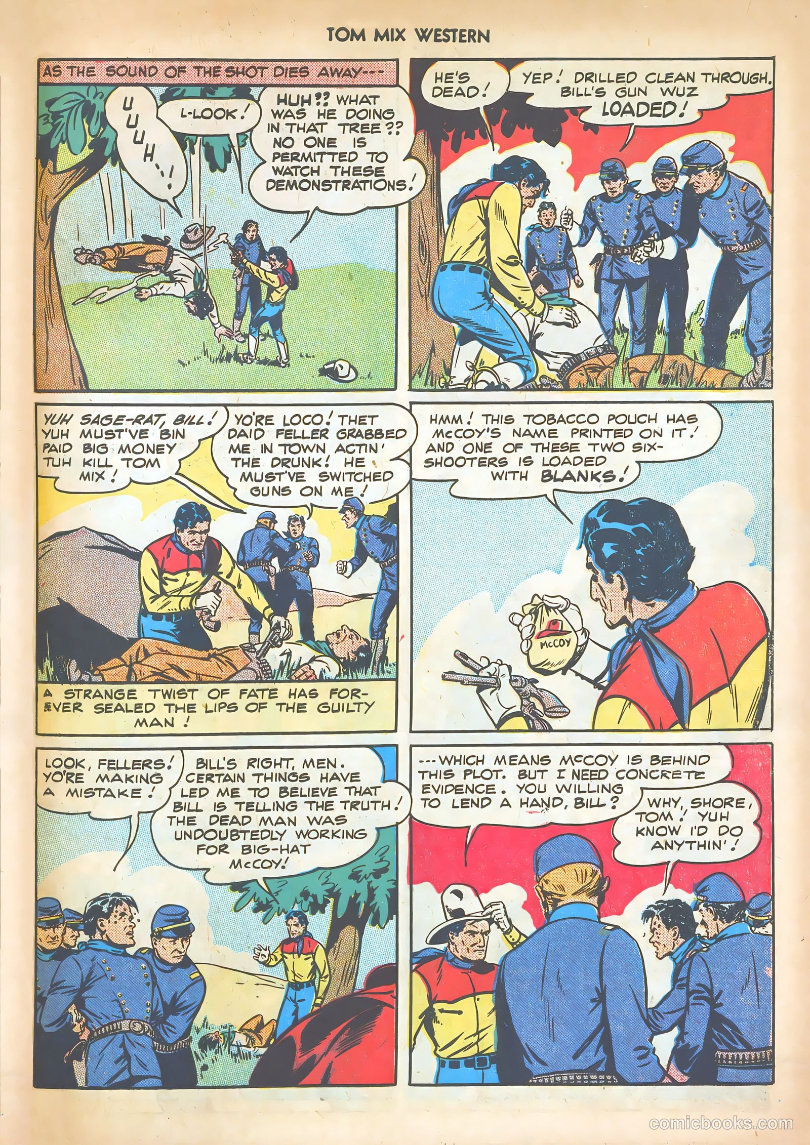 Tom Mix Western #10 — page 47 of 52