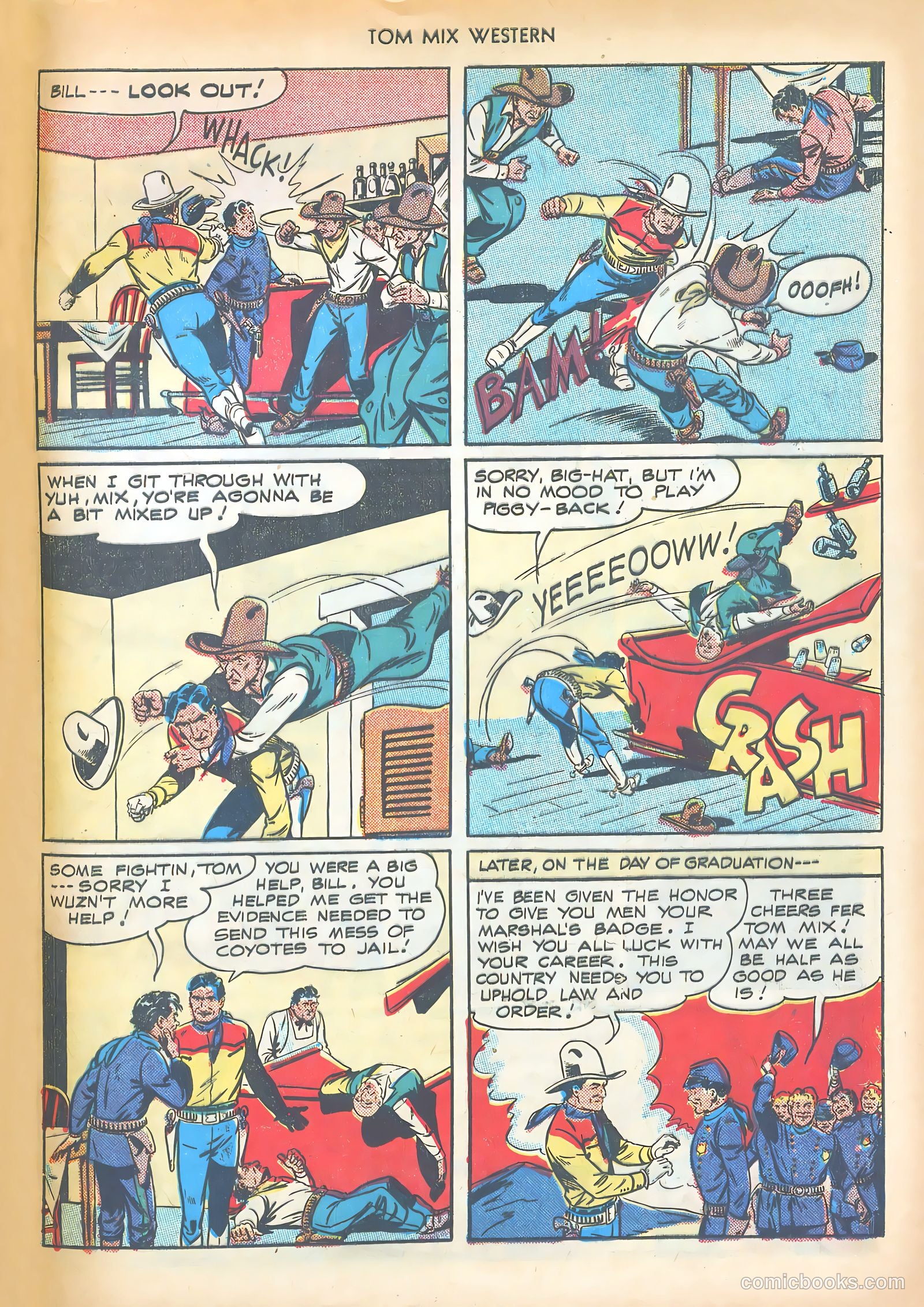 Tom Mix Western #10 — page 49 of 52
