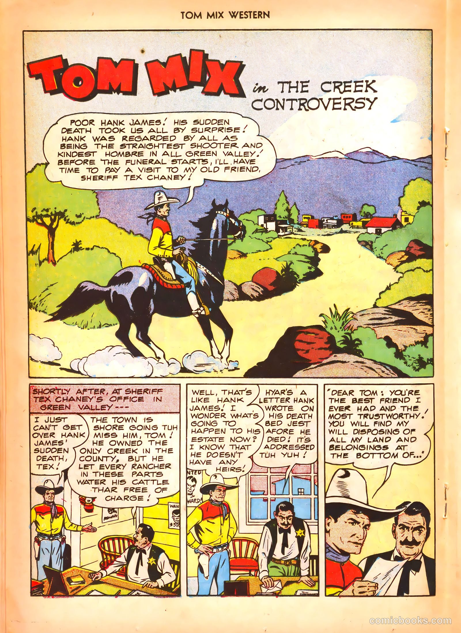 Tom Mix Western #11 — page 26 of 52
