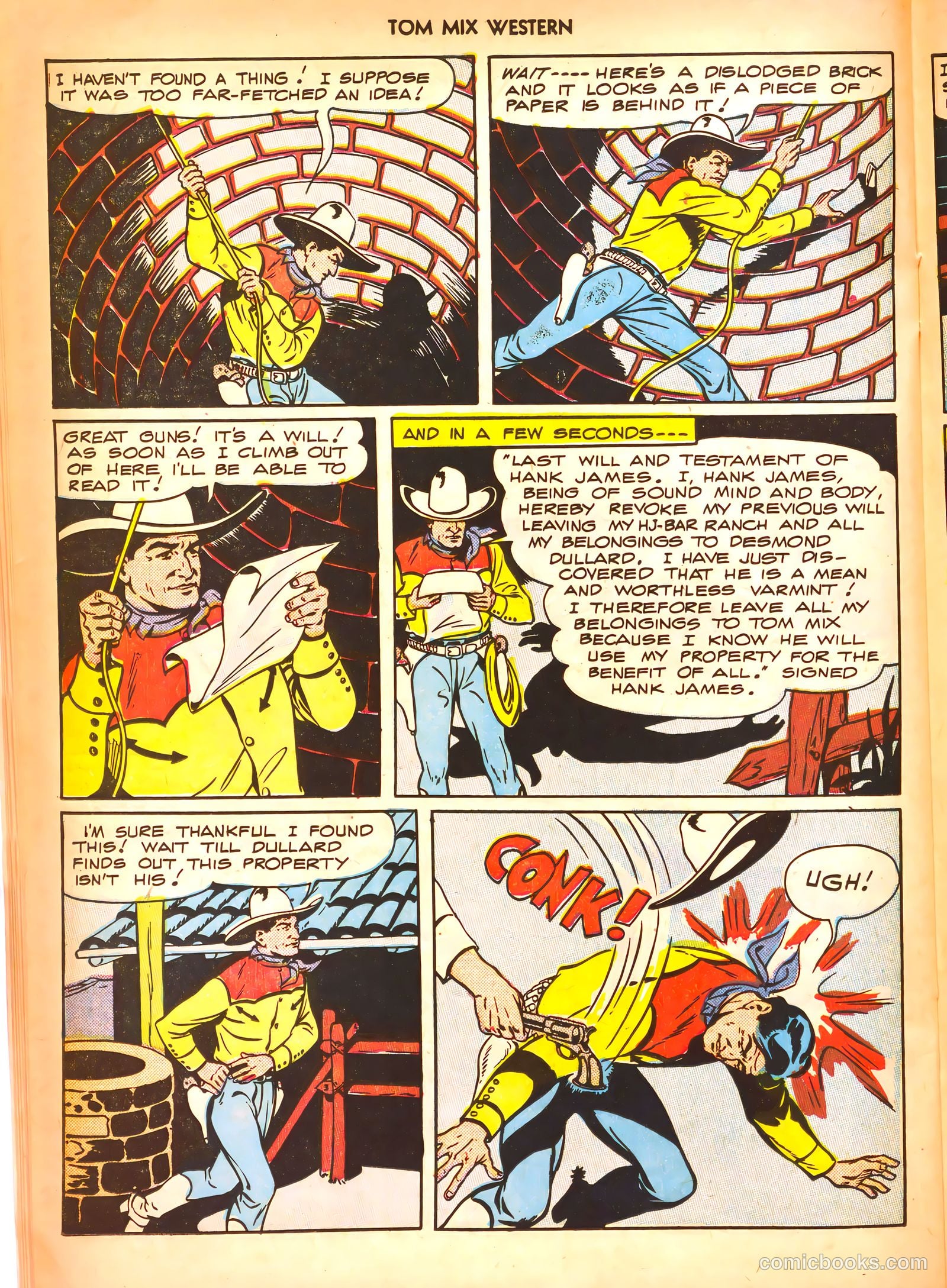 Tom Mix Western #11 — page 30 of 52