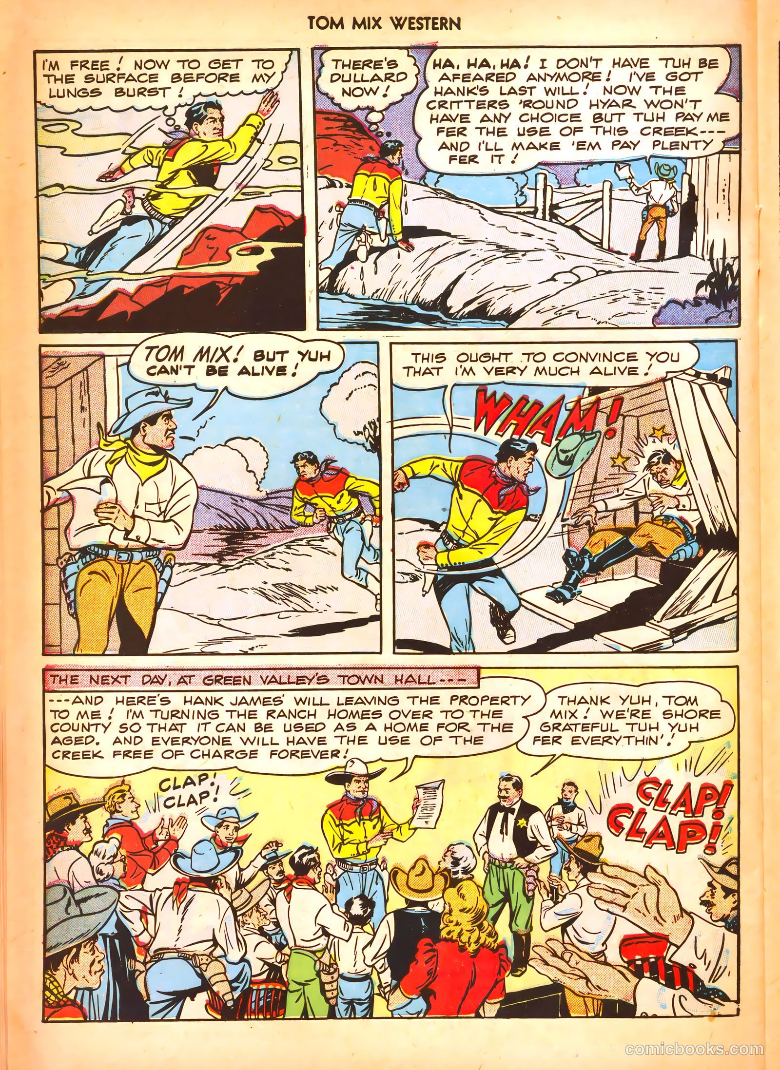Tom Mix Western #11 — page 32 of 52
