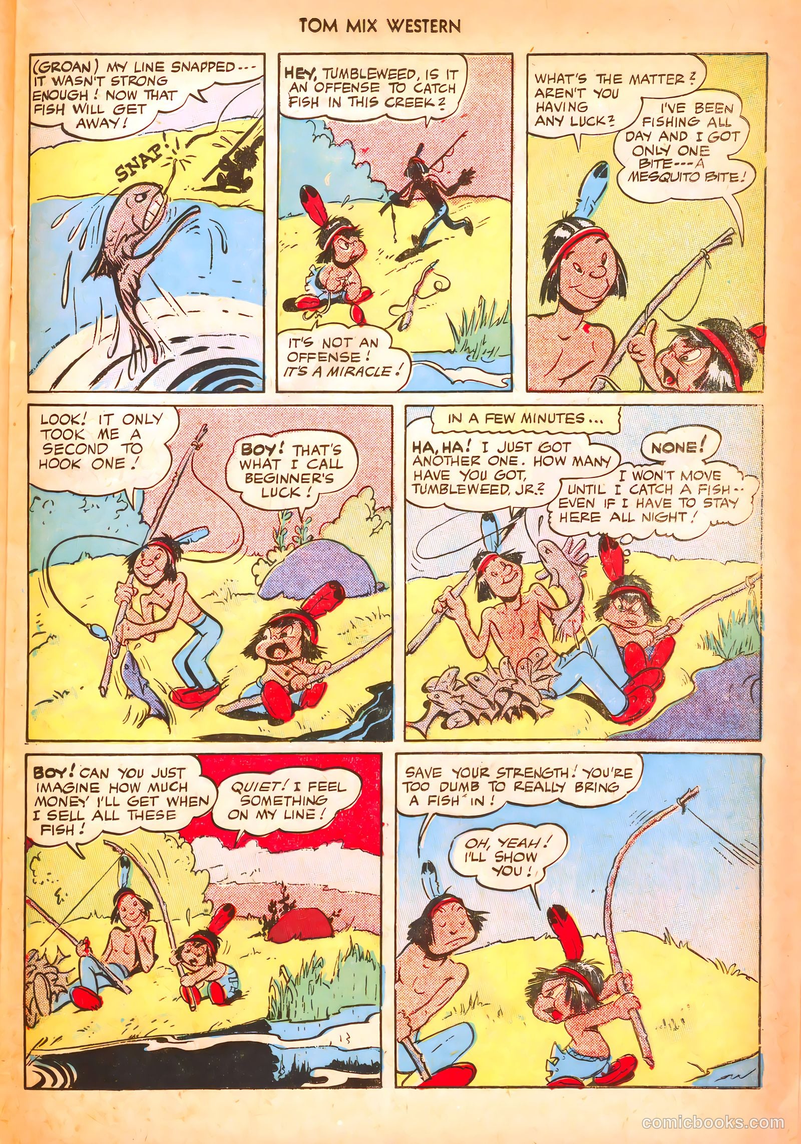 Tom Mix Western #11 — page 35 of 52
