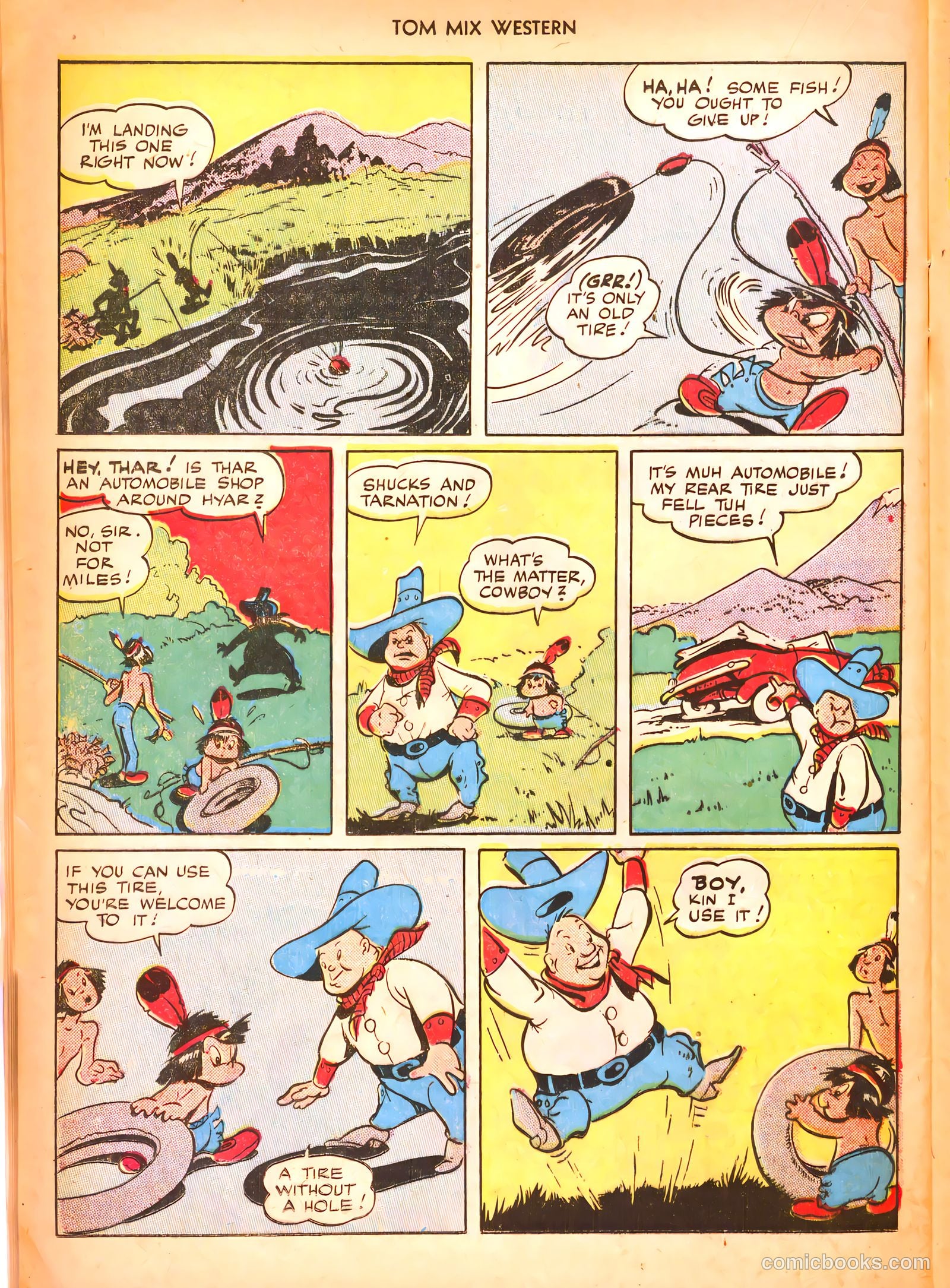 Tom Mix Western #11 — page 36 of 52