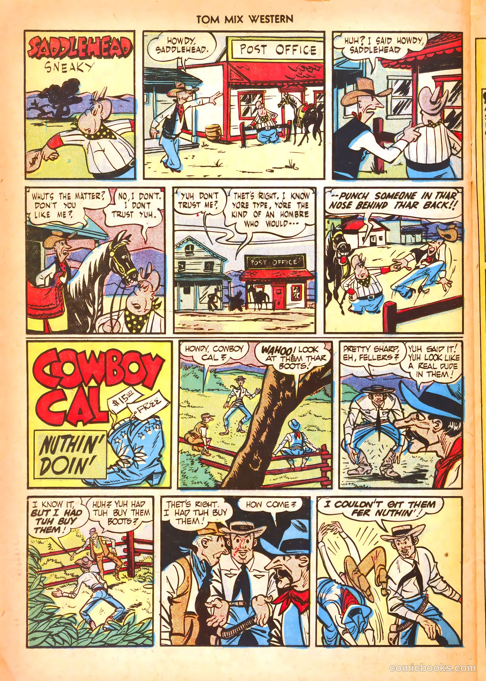 Tom Mix Western #11 — page 38 of 52