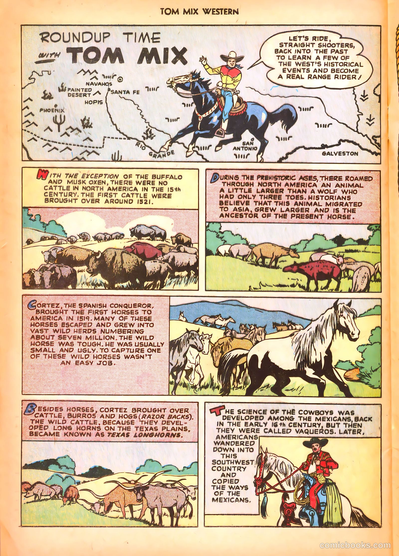 Tom Mix Western #11 — page 40 of 52
