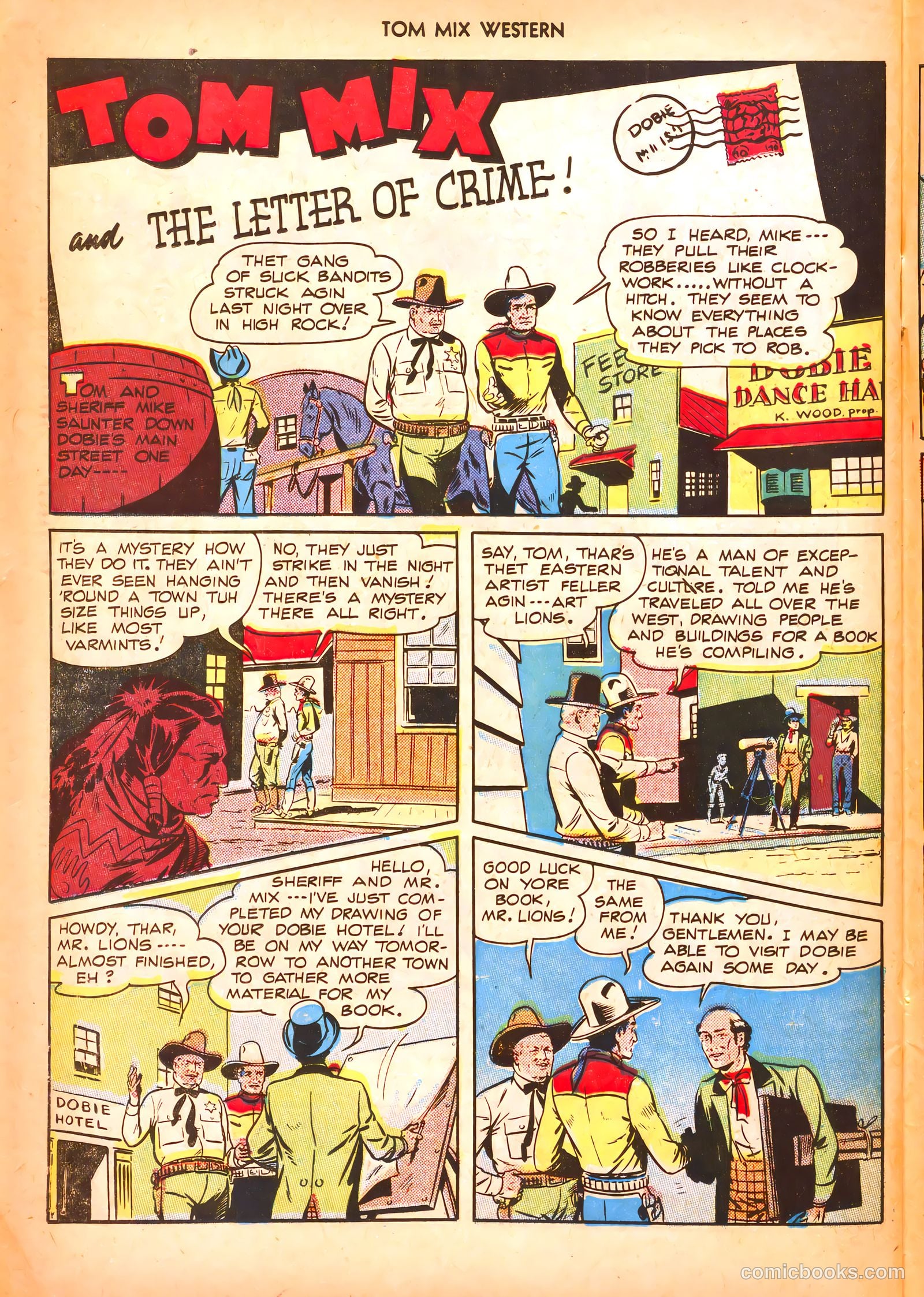 Tom Mix Western #11 — page 42 of 52