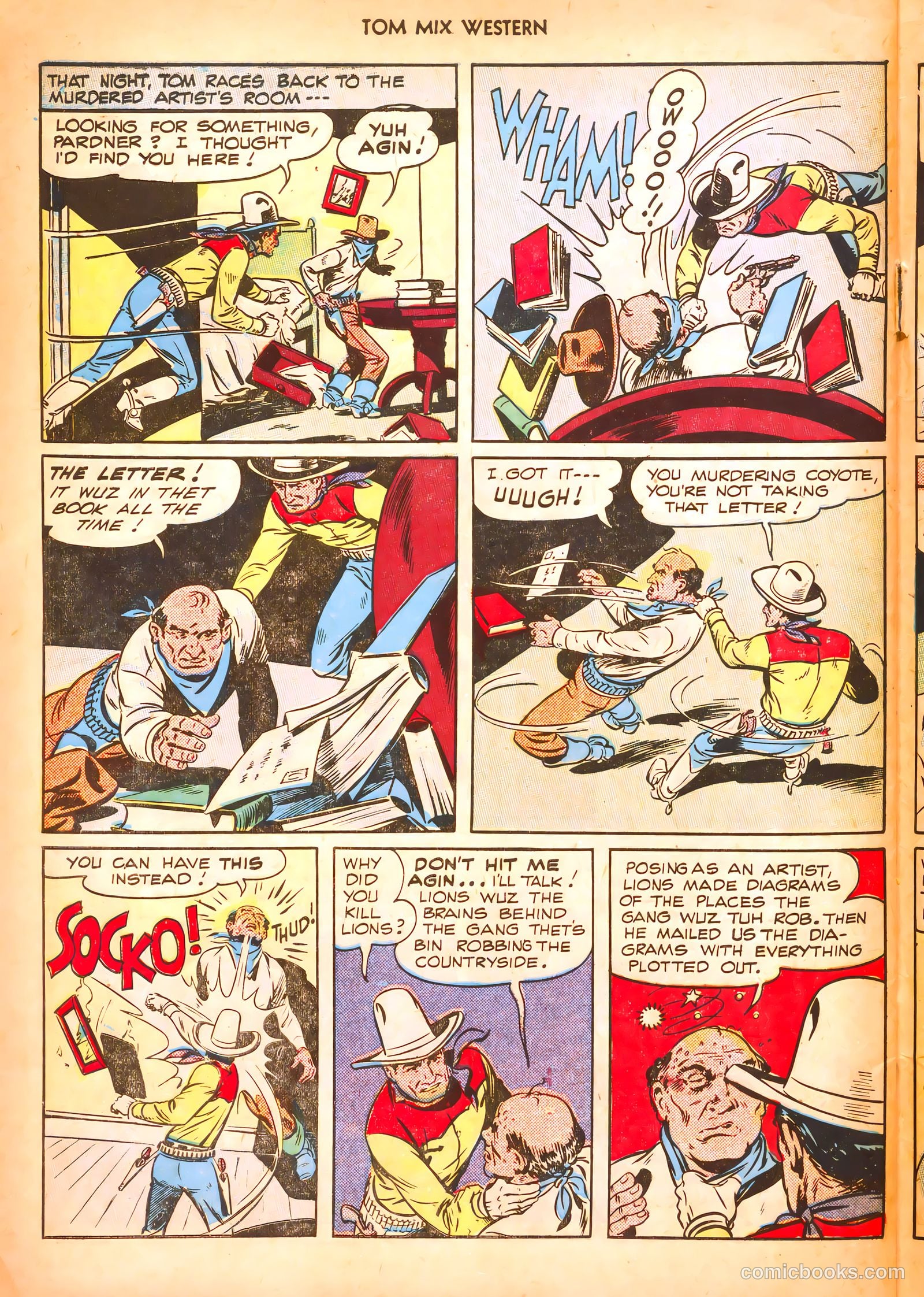 Tom Mix Western #11 — page 46 of 52