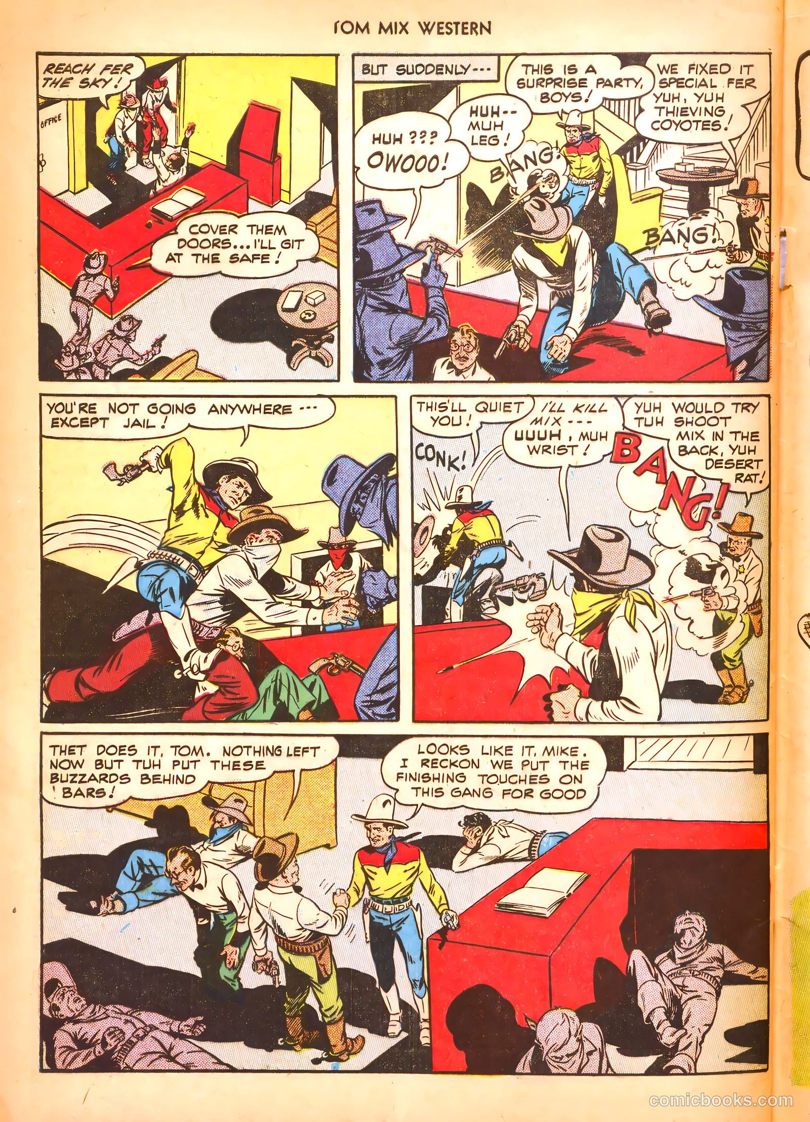 Tom Mix Western #11 — page 48 of 52