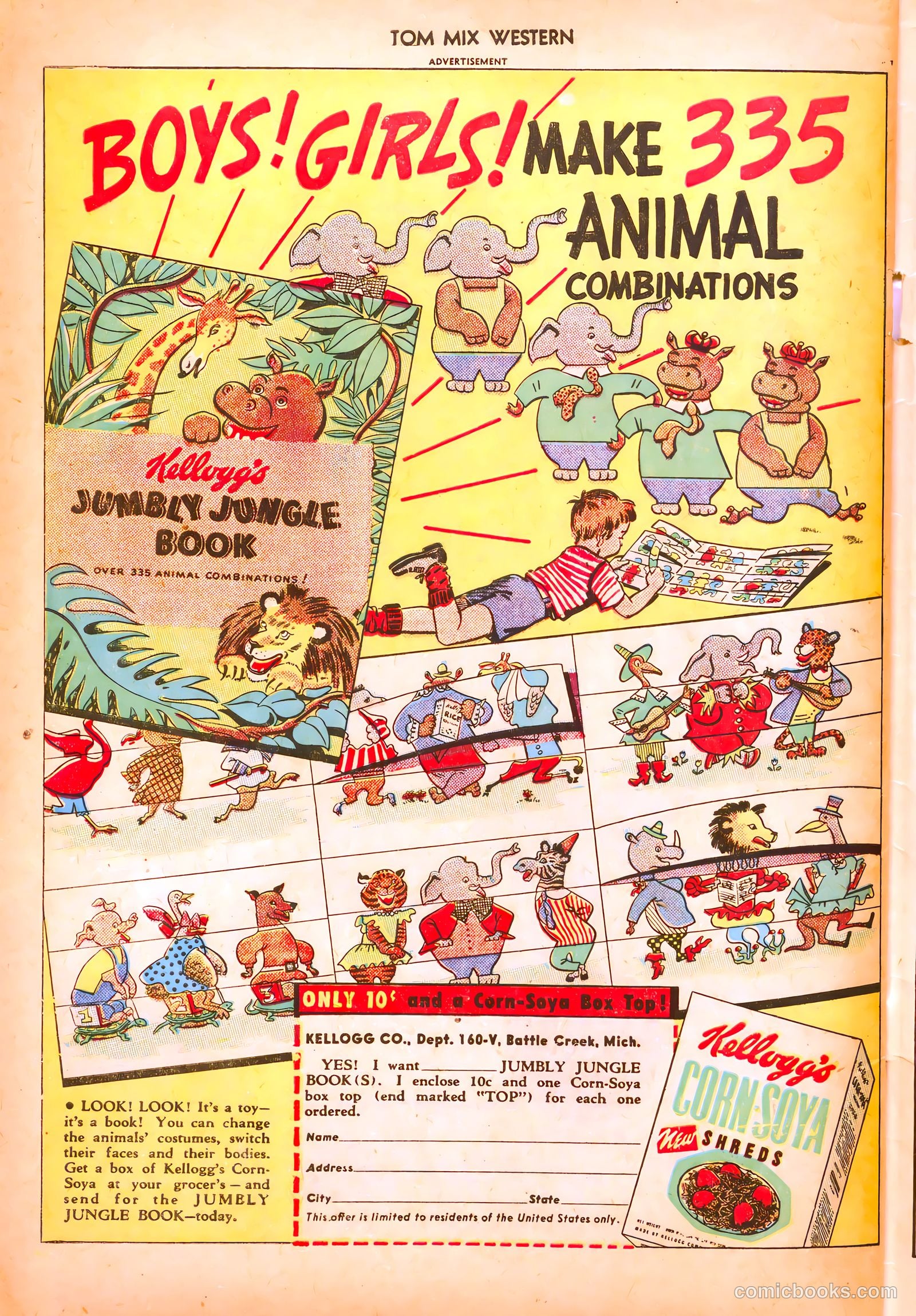 Tom Mix Western #11 — page 50 of 52