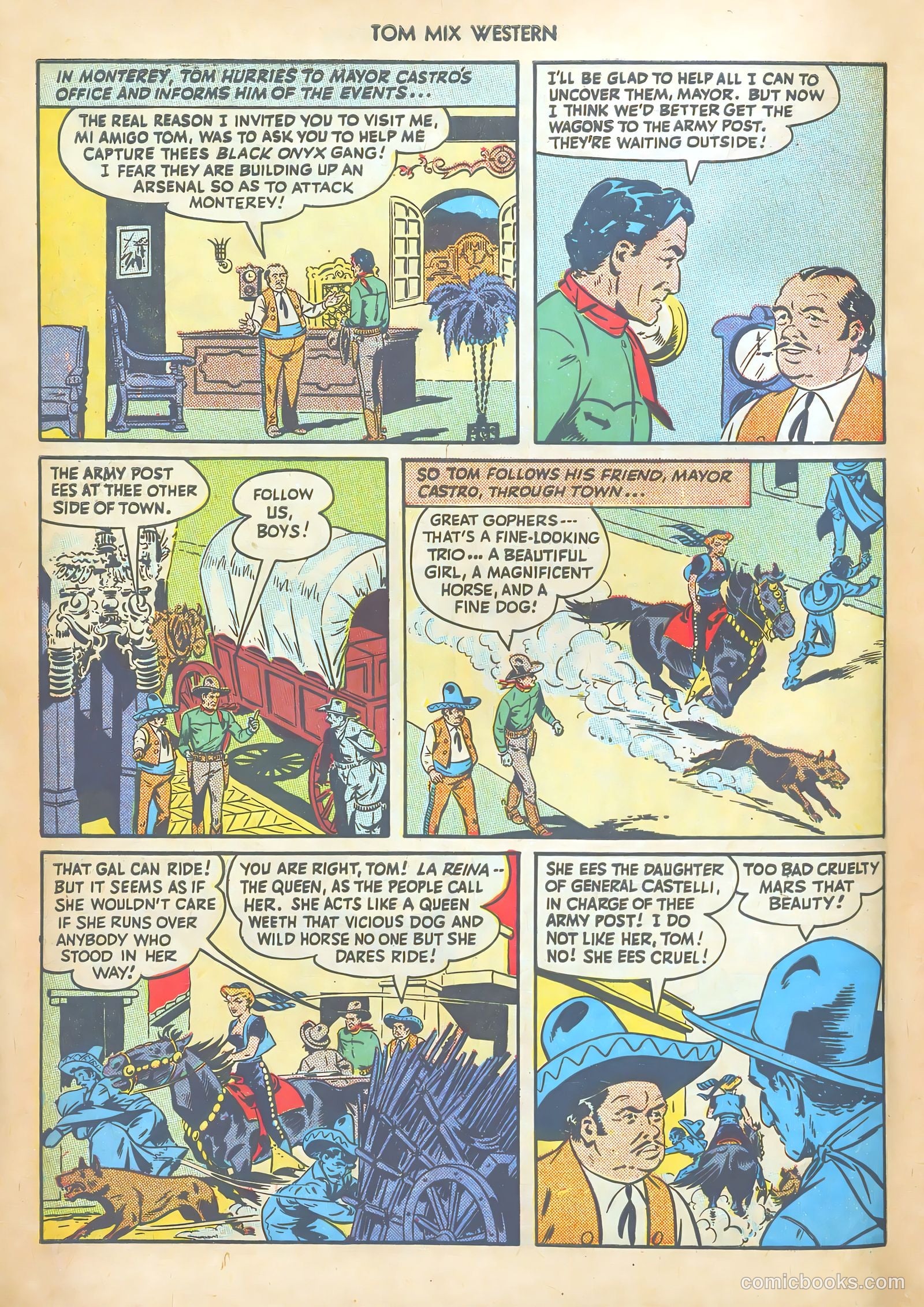 Tom Mix Western #12 — page 6 of 52